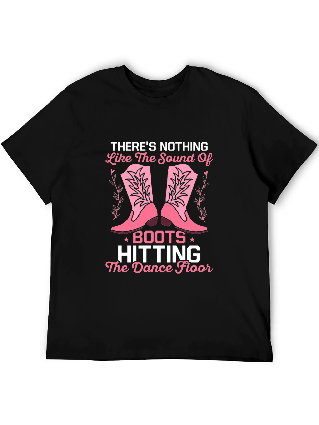 Cowgirl Boots Dance Floor Graphic Tee