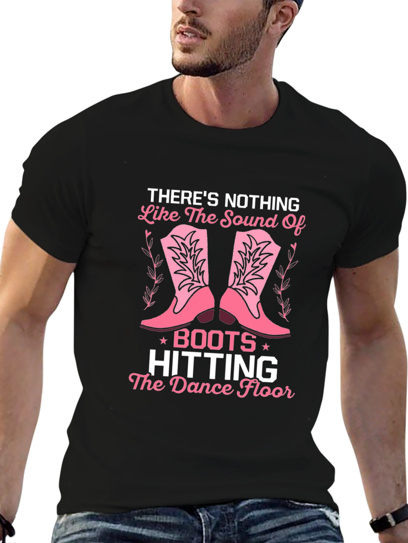 Cowgirl Boots Dance Floor Graphic Tee