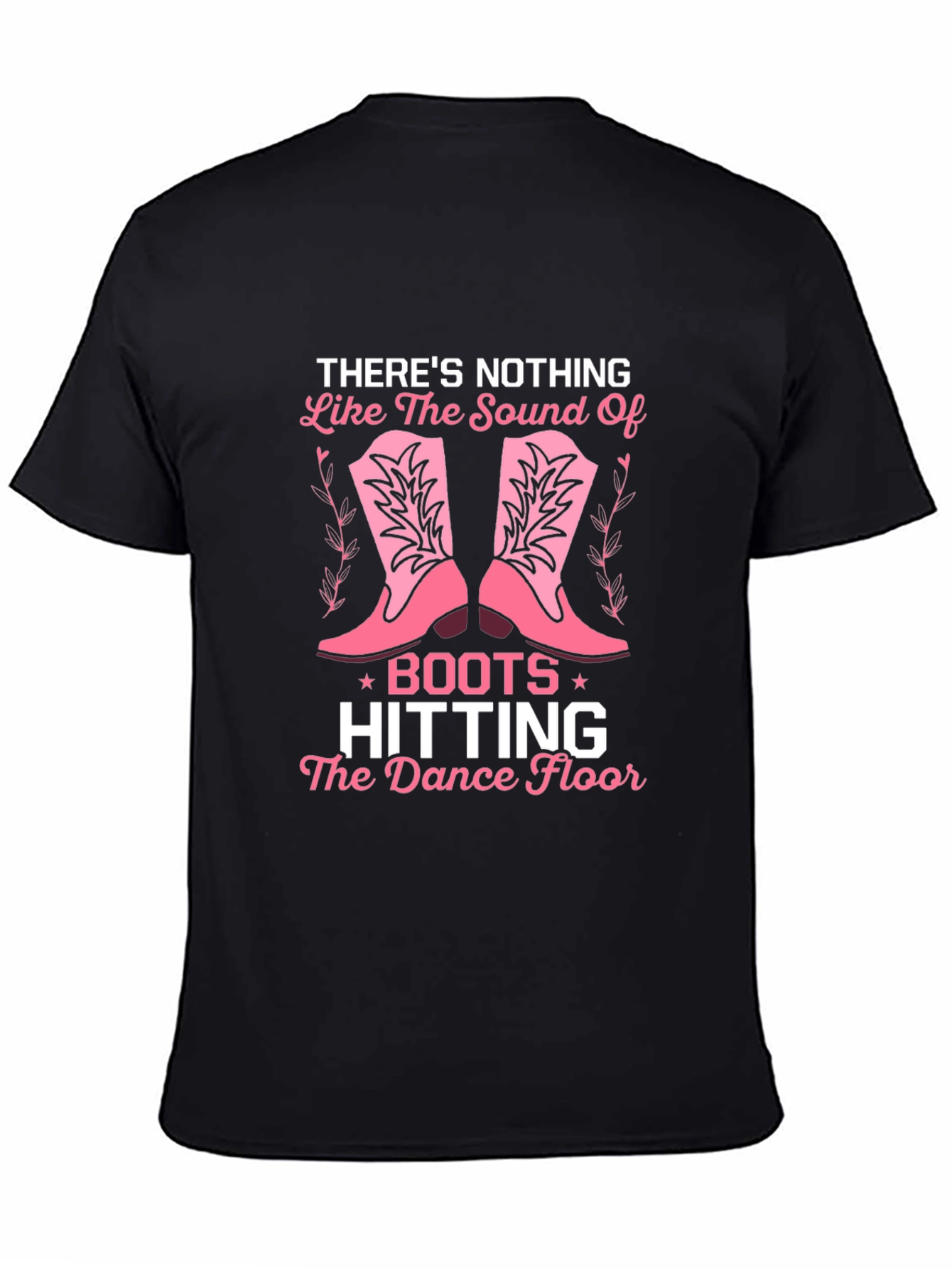 Cowgirl Boots Dance Floor Graphic Tee