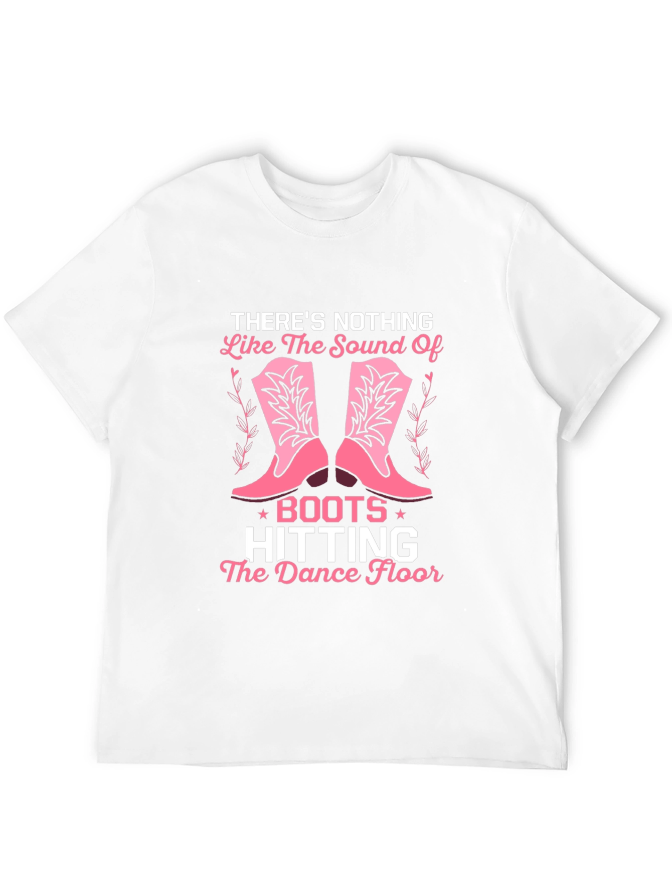 Cowgirl Boots Dance Floor Graphic Tee