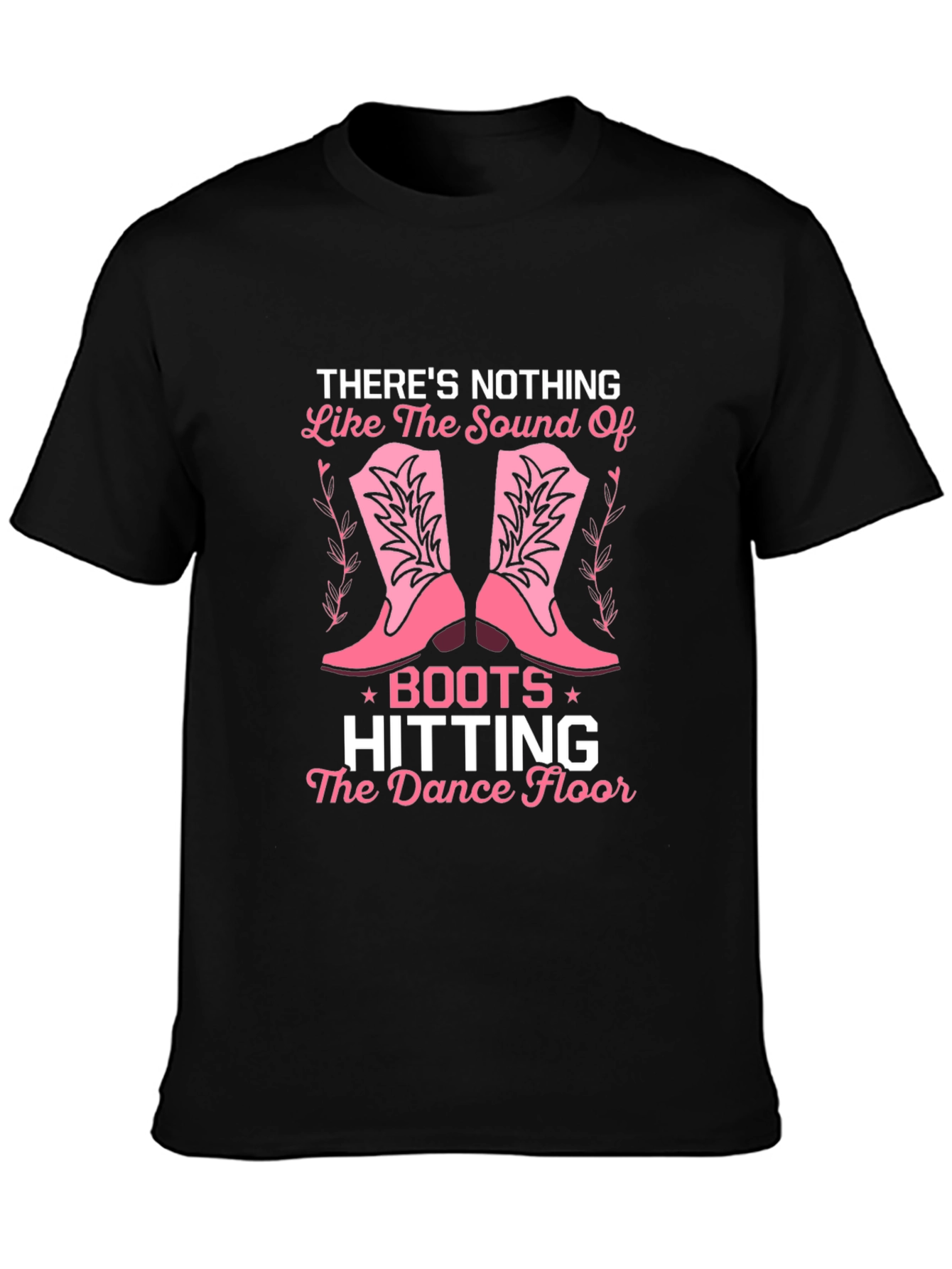 Cowgirl Boots Dance Floor Graphic Tee
