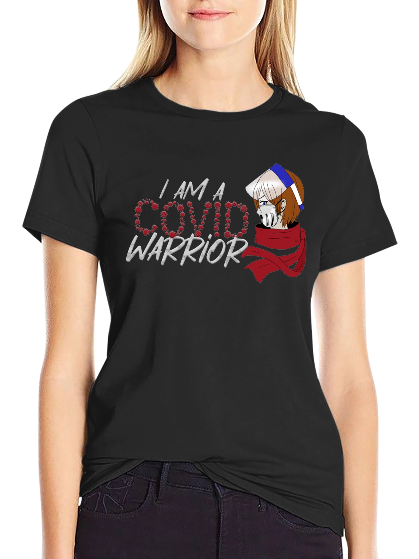 I AM A COVID Warrior Graphic T-Shirt