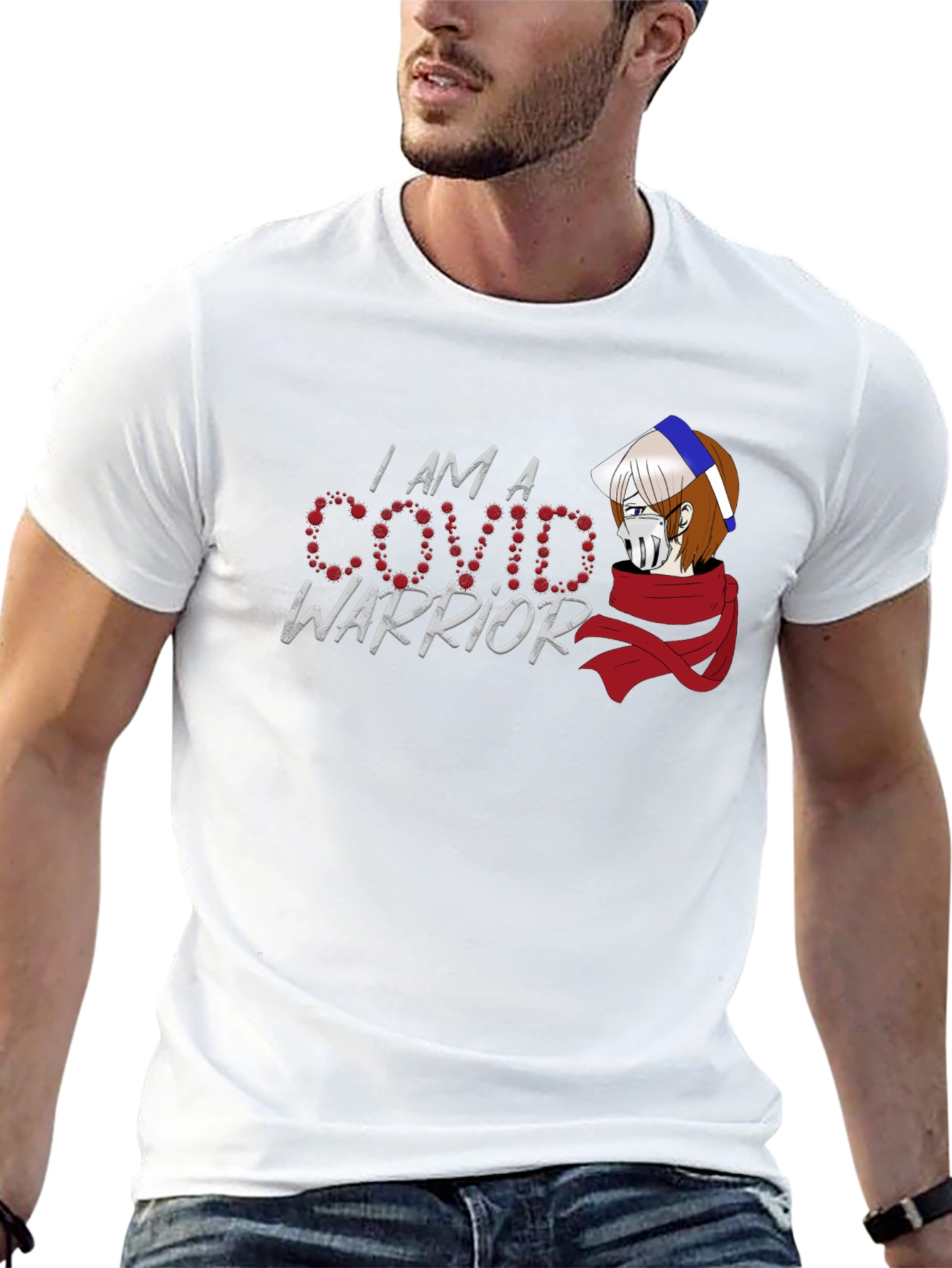 I AM A COVID Warrior Graphic T-Shirt