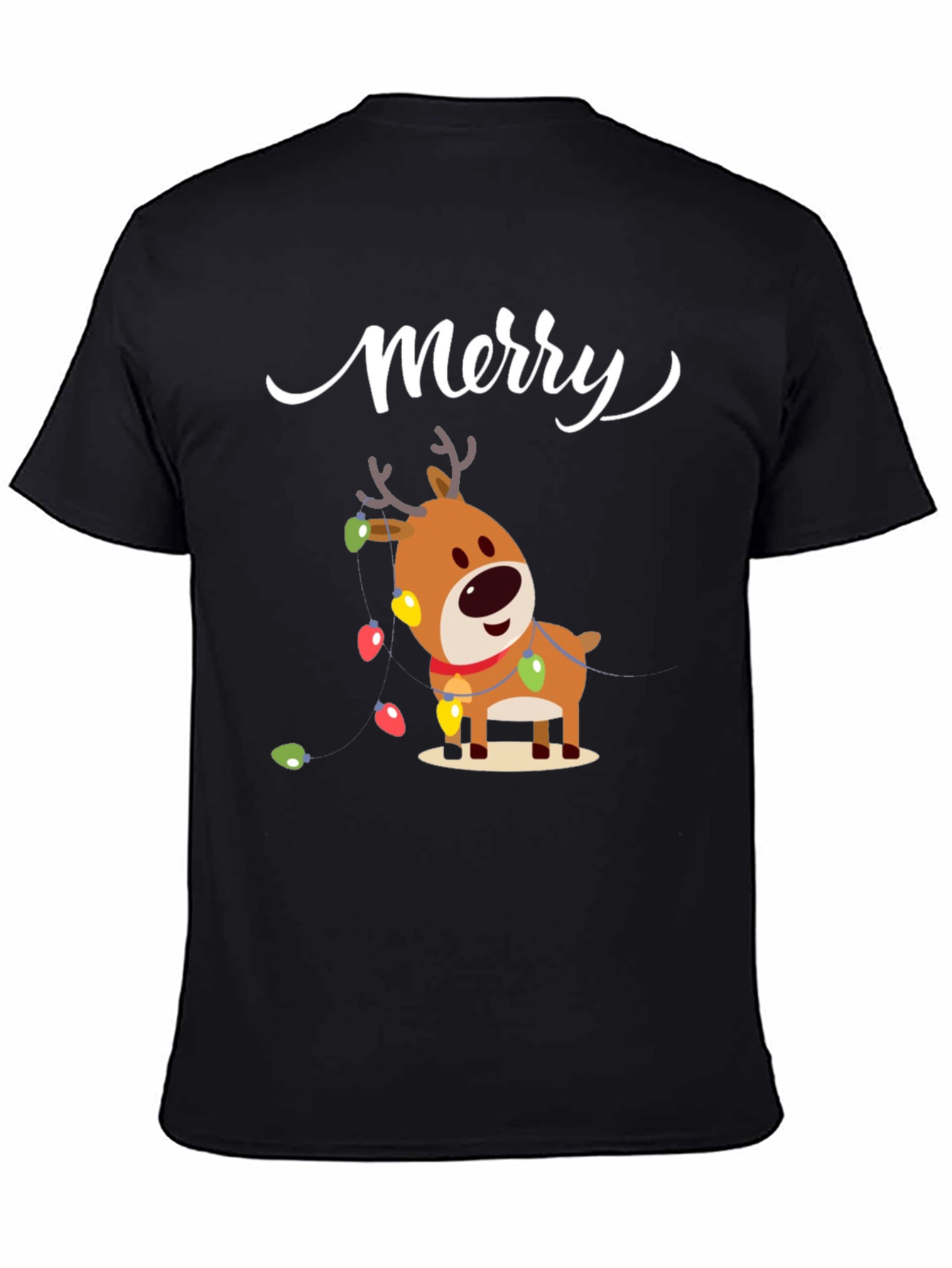Merry Reindeer Christmas T-Shirt