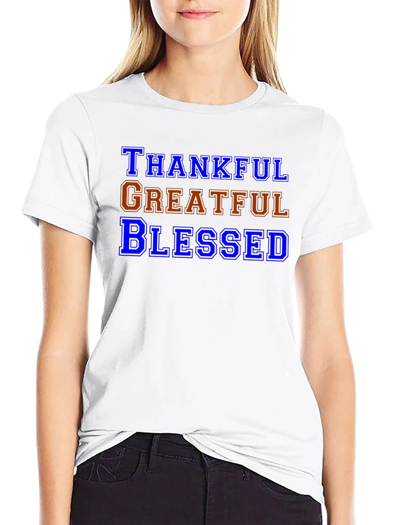 Thankful Grateful Blessed T-Shirt
