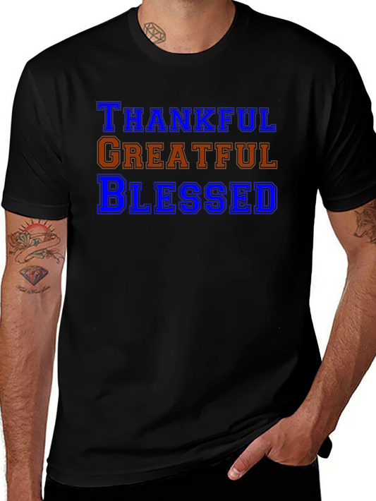 Thankful Grateful Blessed T-Shirt