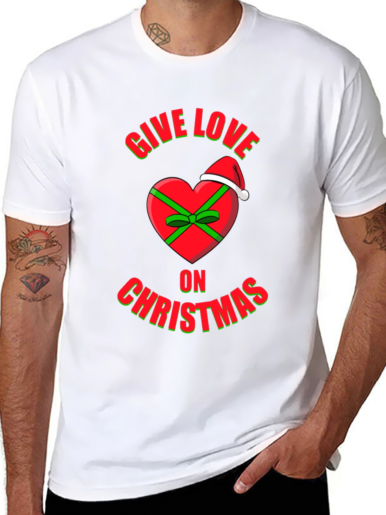 Give Love On Christmas T-Shirt