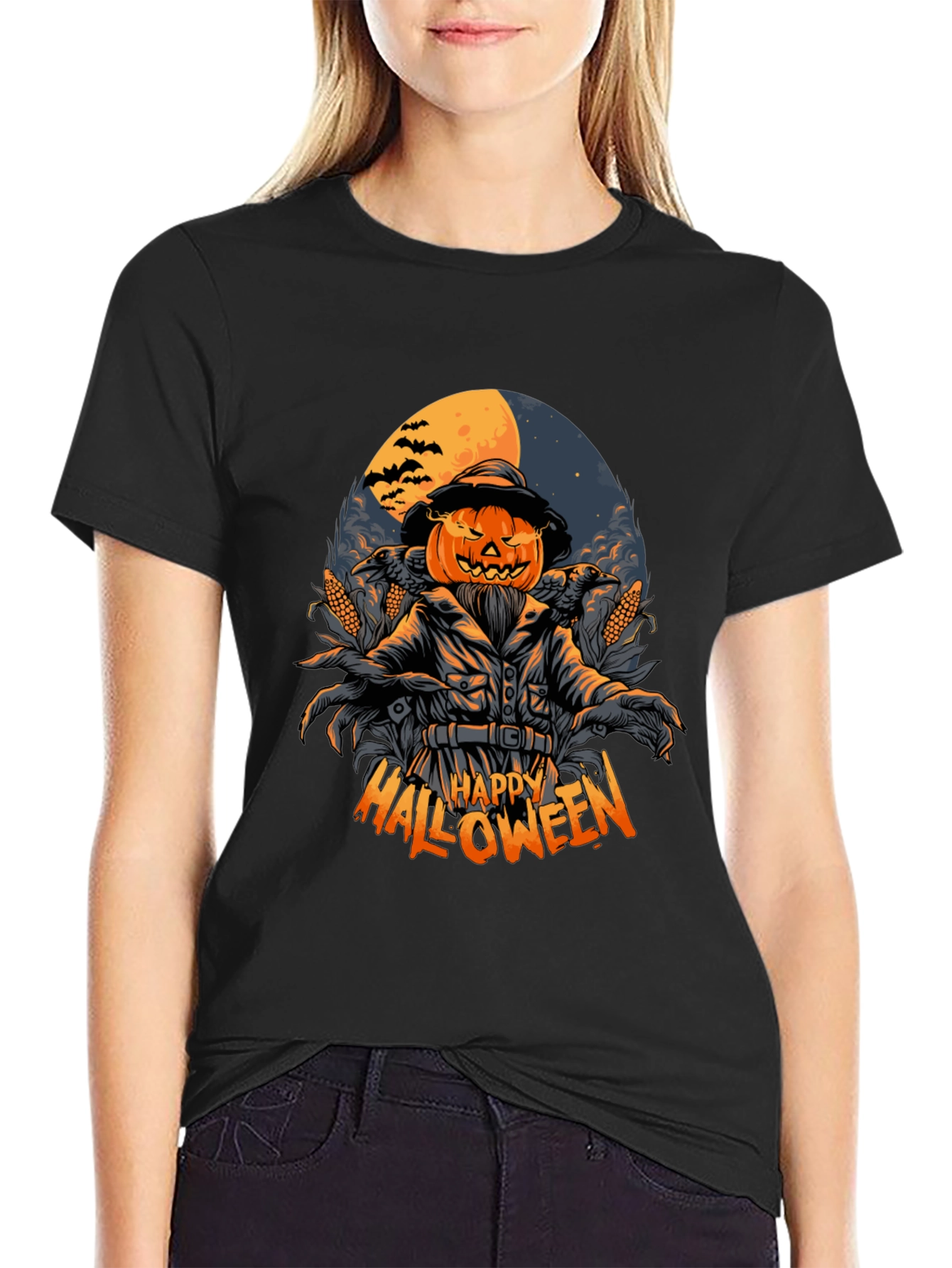 Halloween Scarecrow T-Shirt
