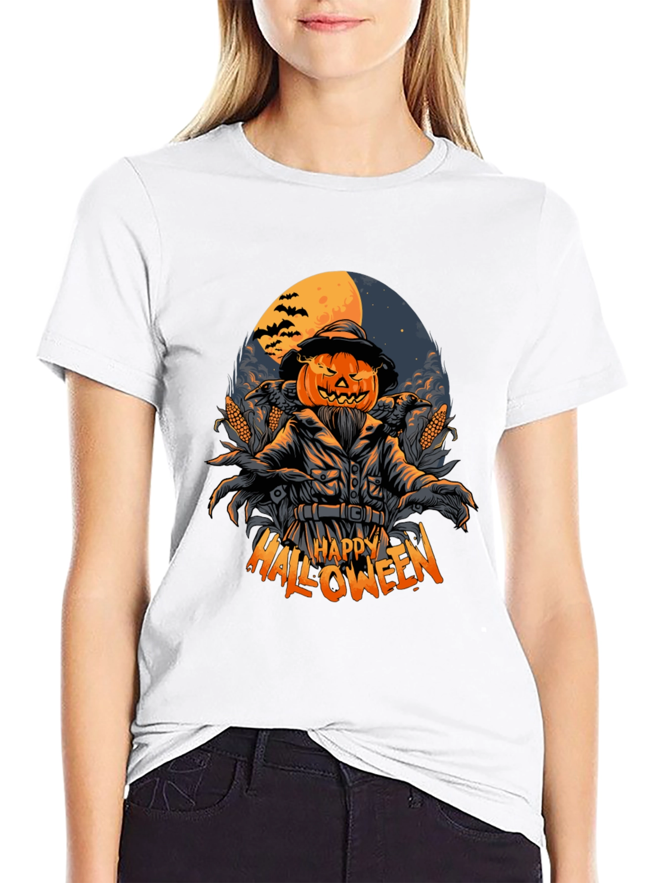 Halloween Scarecrow T-Shirt