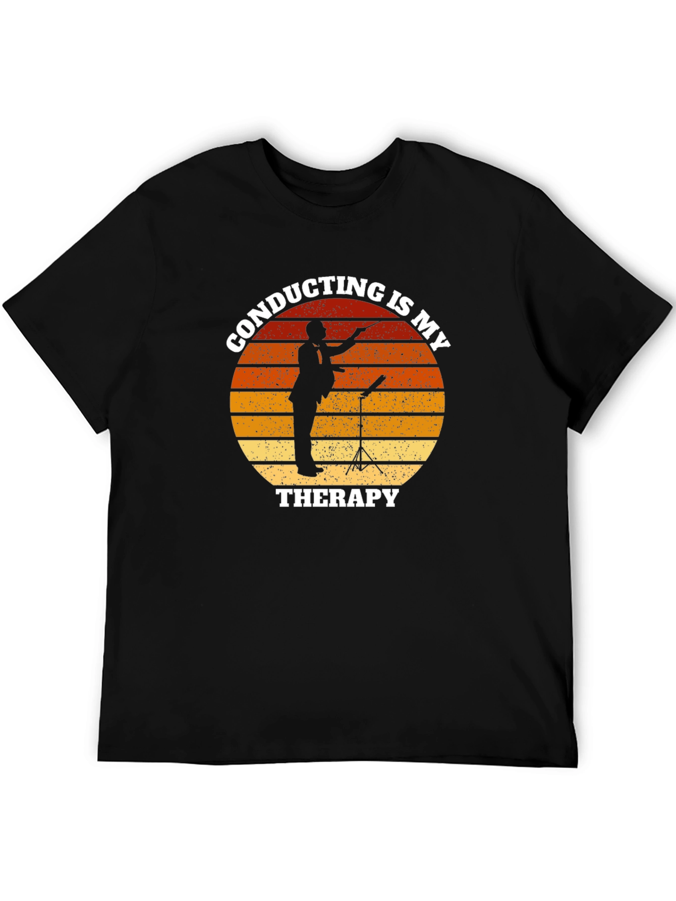 Conducting is My Therapy Graphic T-Shirt