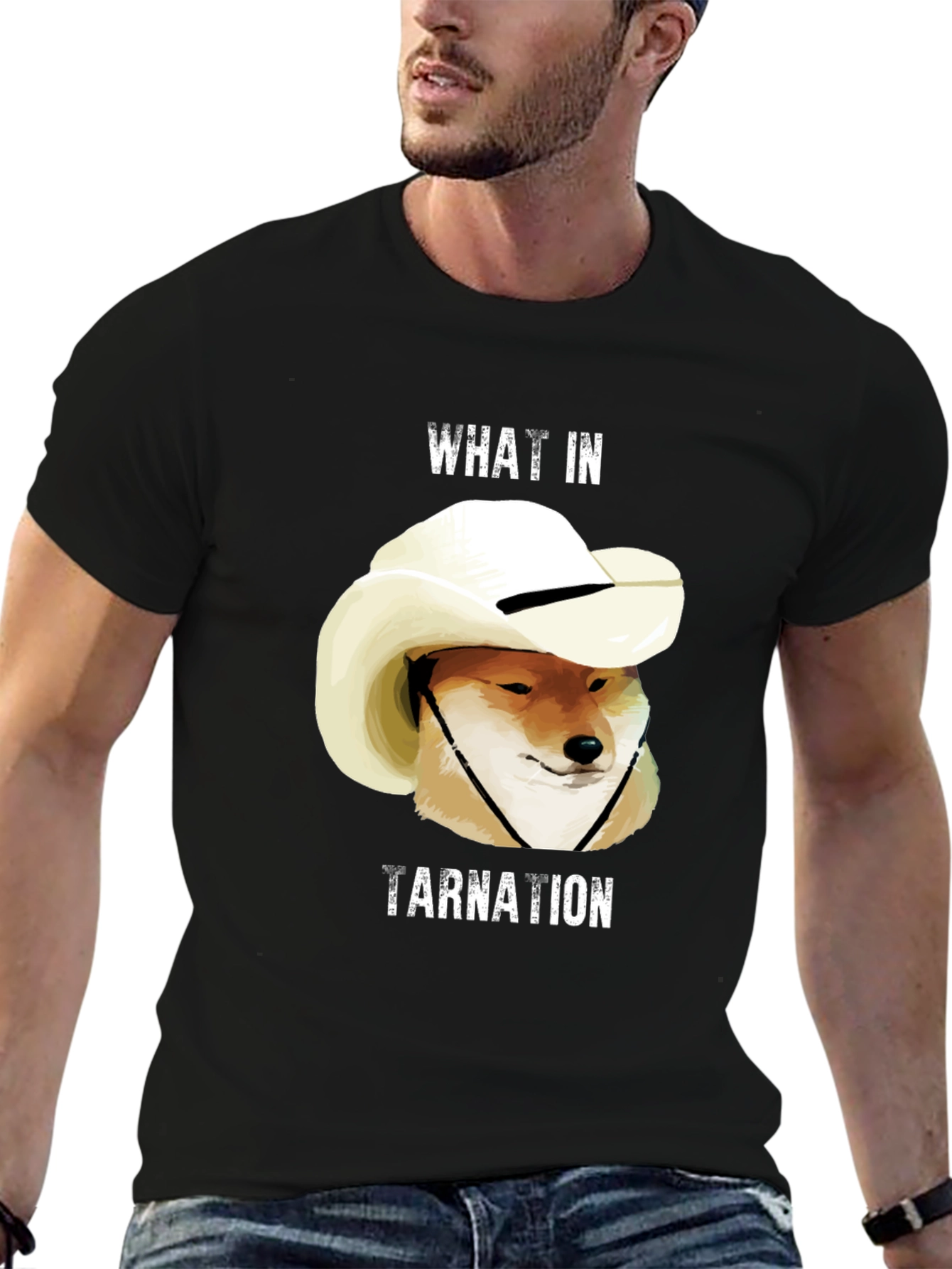 What In Tarnation Doge Meme T-Shirt