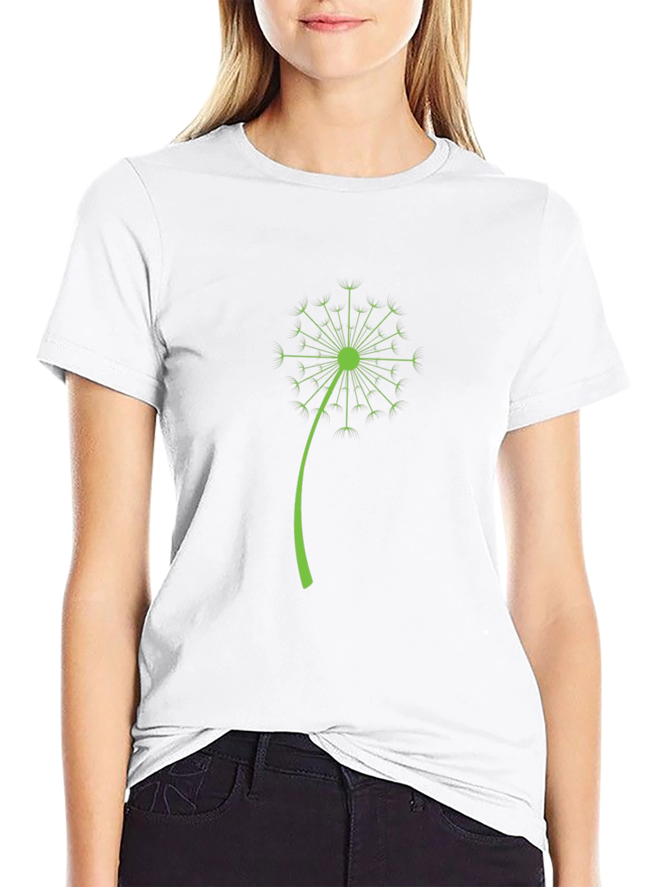 Dandelion Graphic Tee - Stylish Casual Comfort