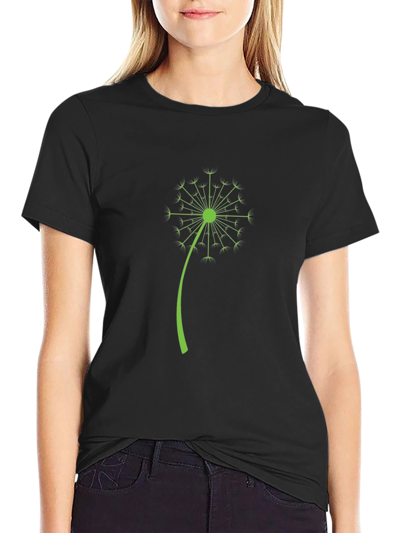 Dandelion Graphic Tee - Stylish Casual Comfort