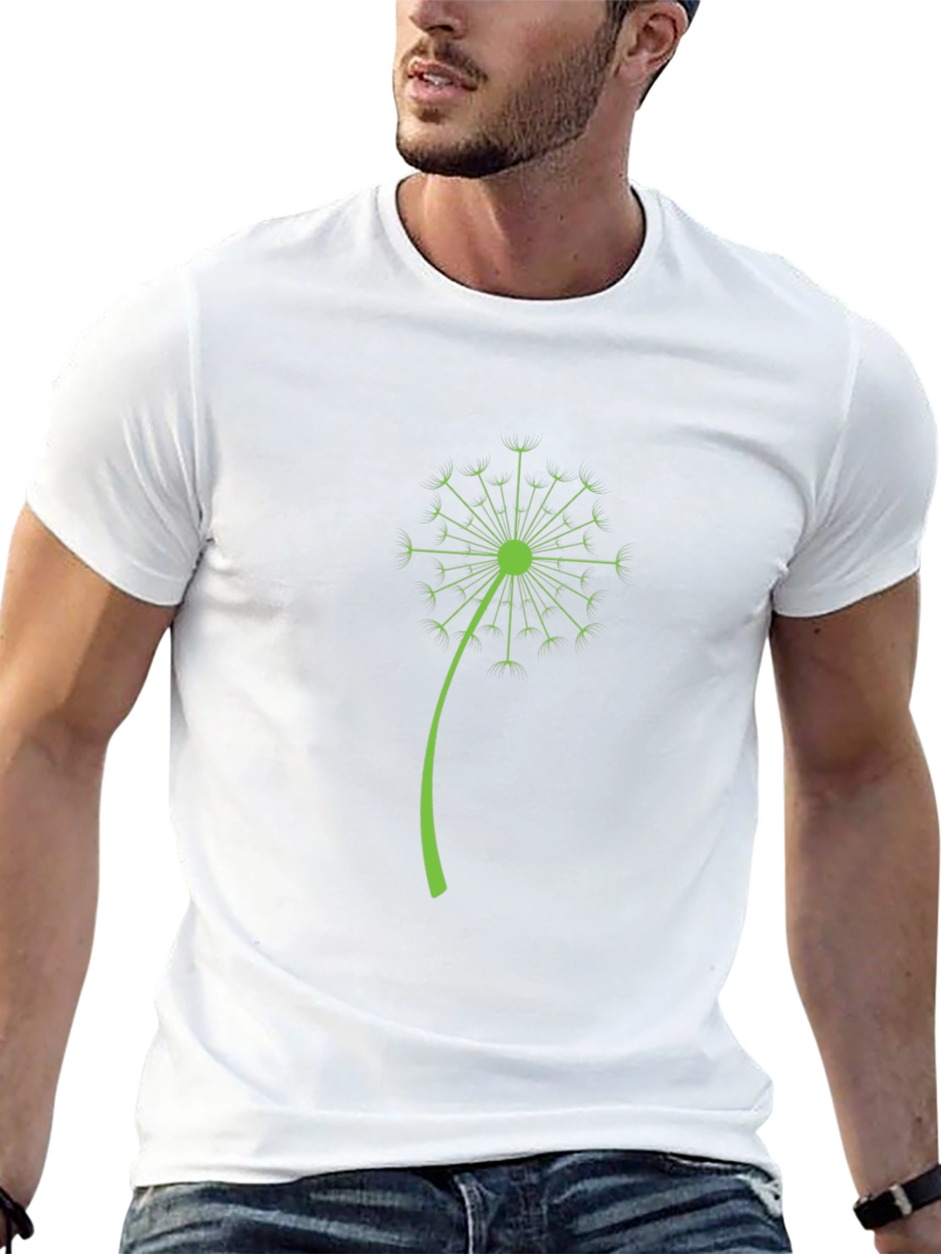 Dandelion Graphic Tee - Stylish Casual Comfort