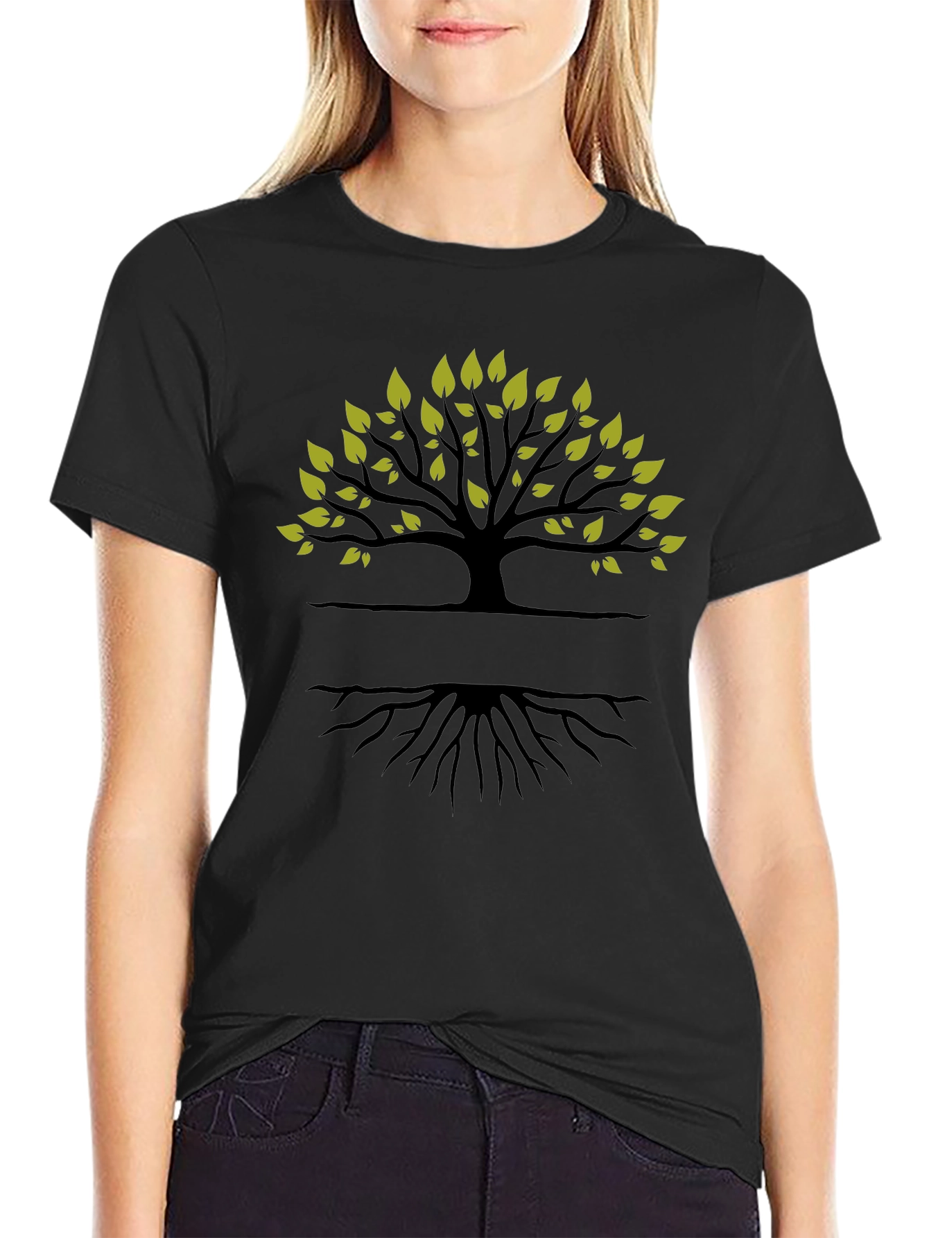 Tree of Life Graphic Tee - Mens Black T-Shirt