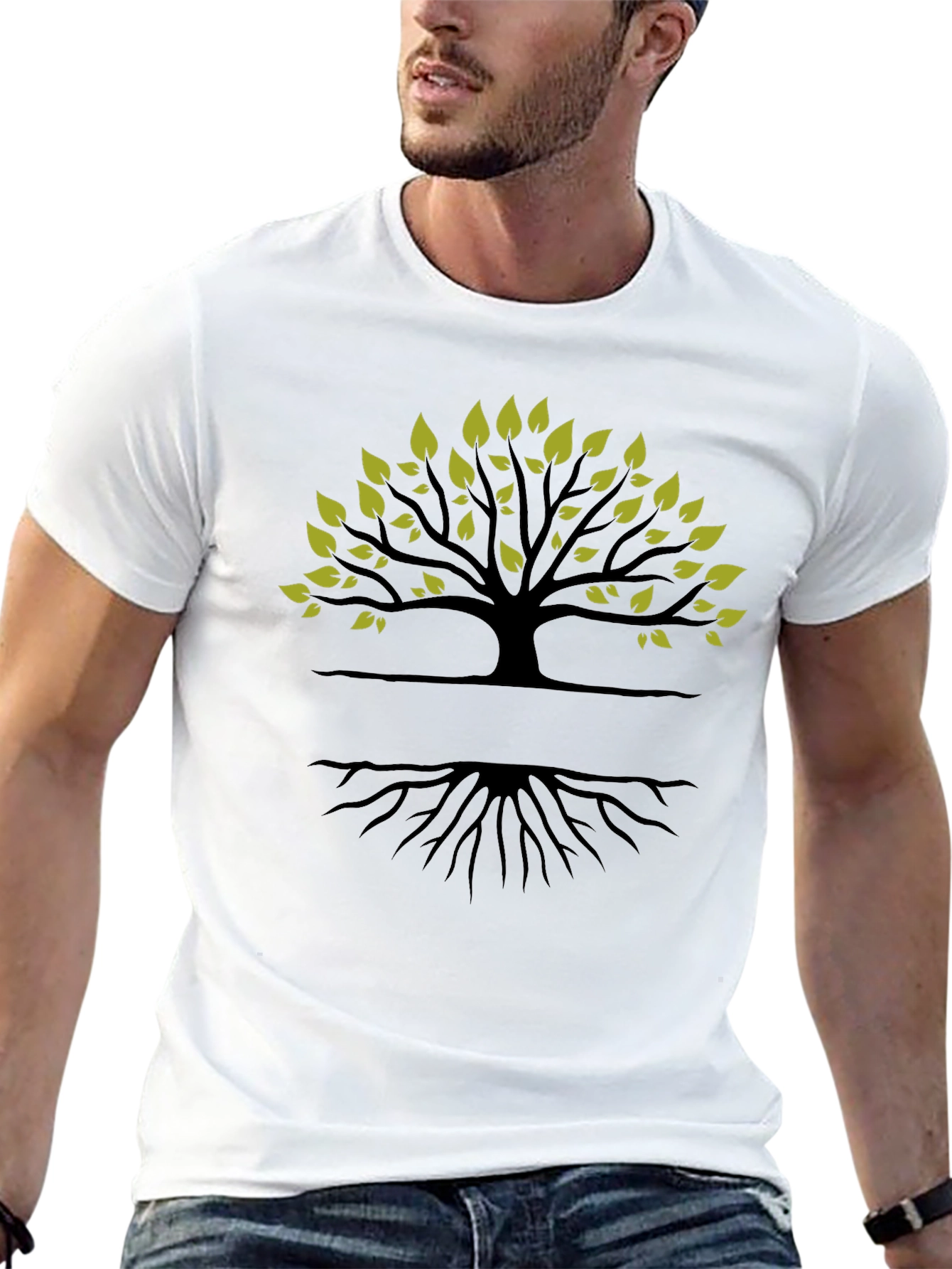 Tree of Life Graphic Tee - Mens Black T-Shirt