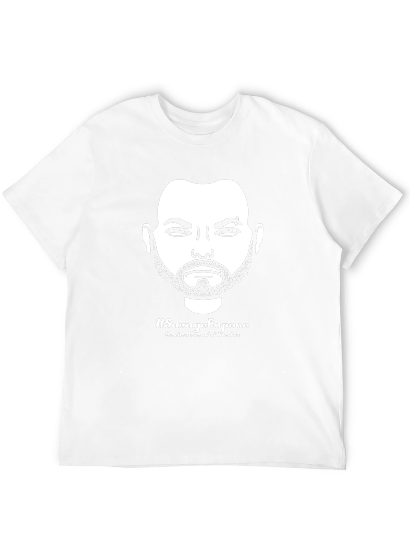 Savage Capone Graphic T-Shirt - Black Cotton Tee
