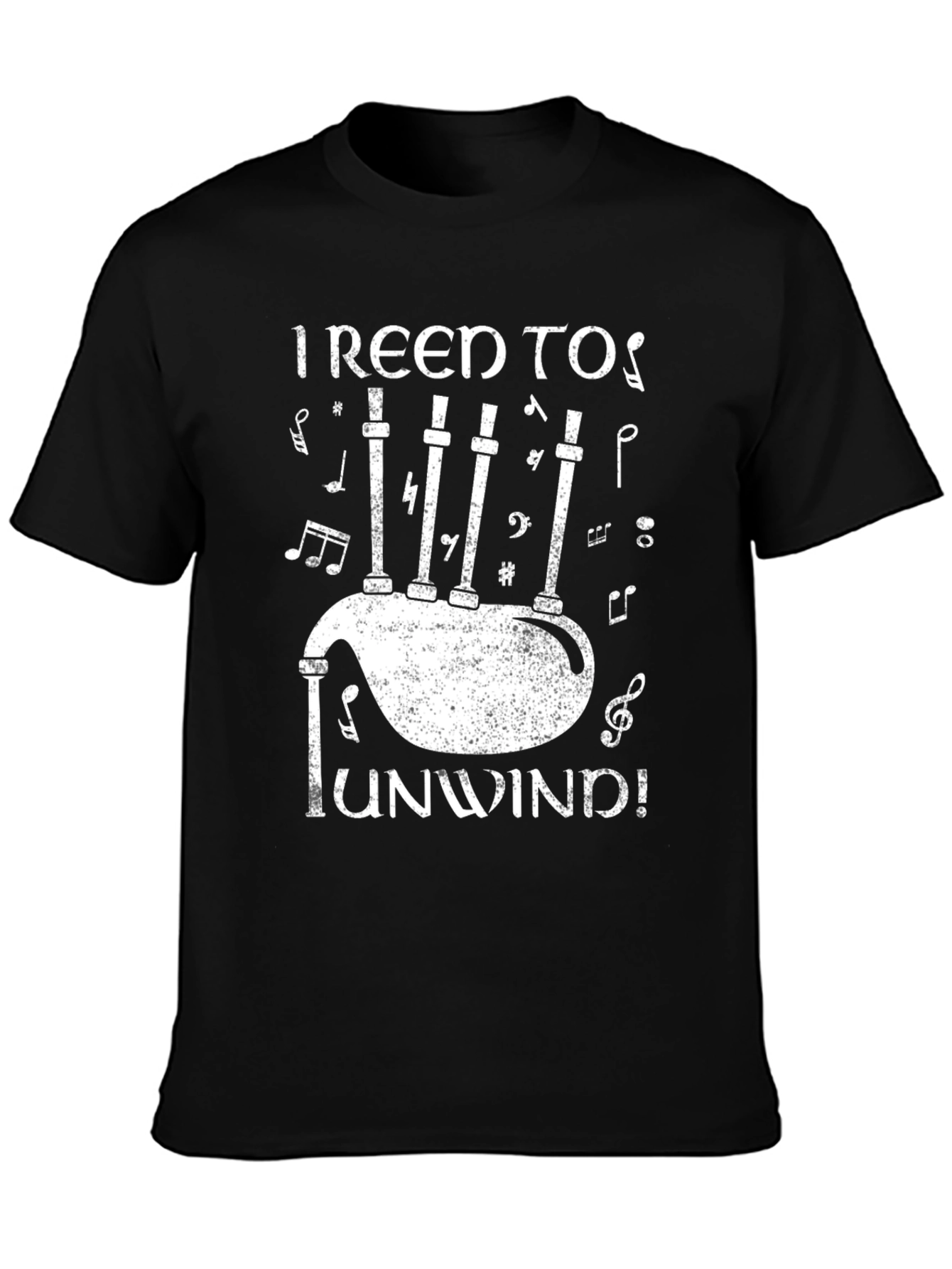 I Reed to Unwind Bagpipe T-Shirt