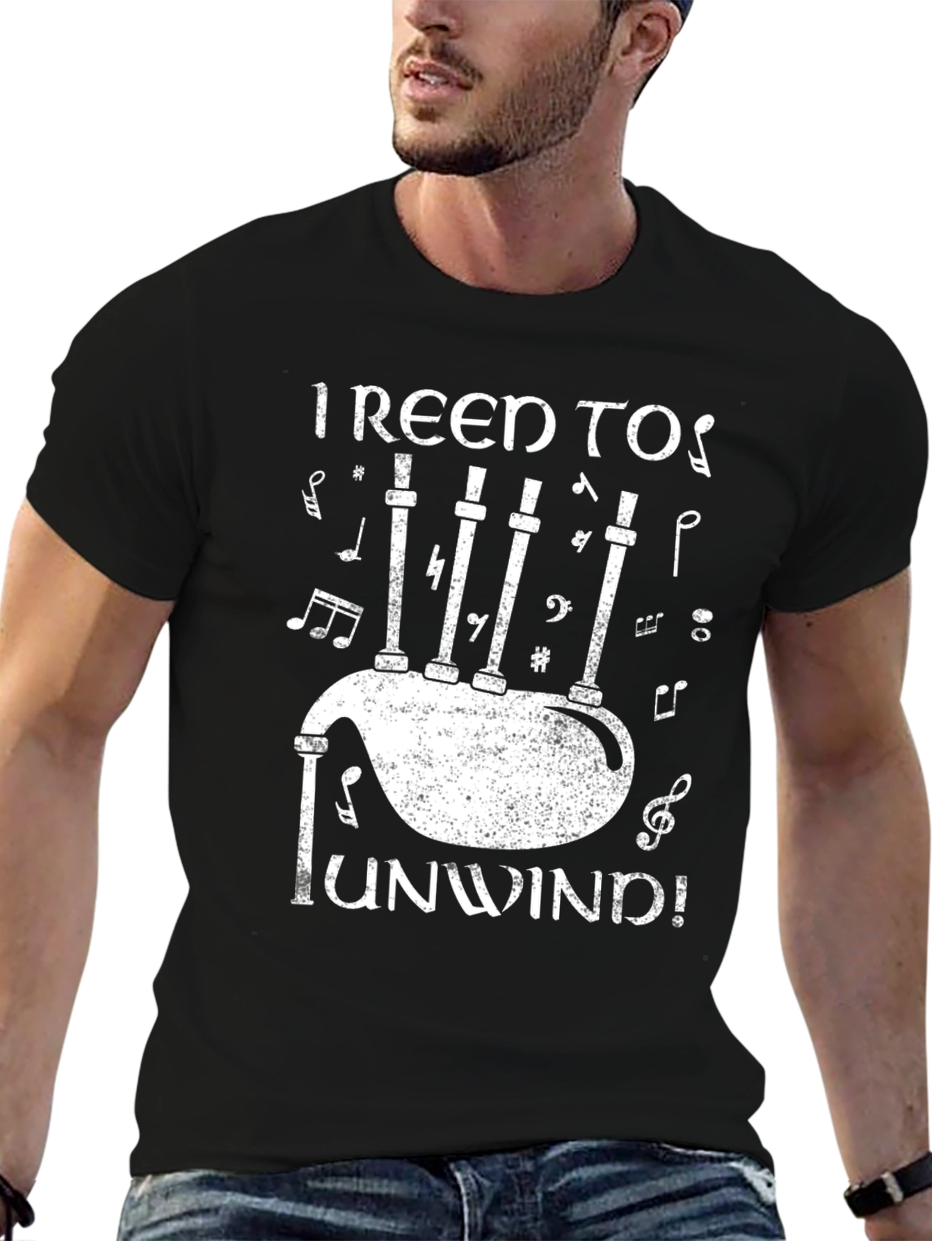I Reed to Unwind Bagpipe T-Shirt