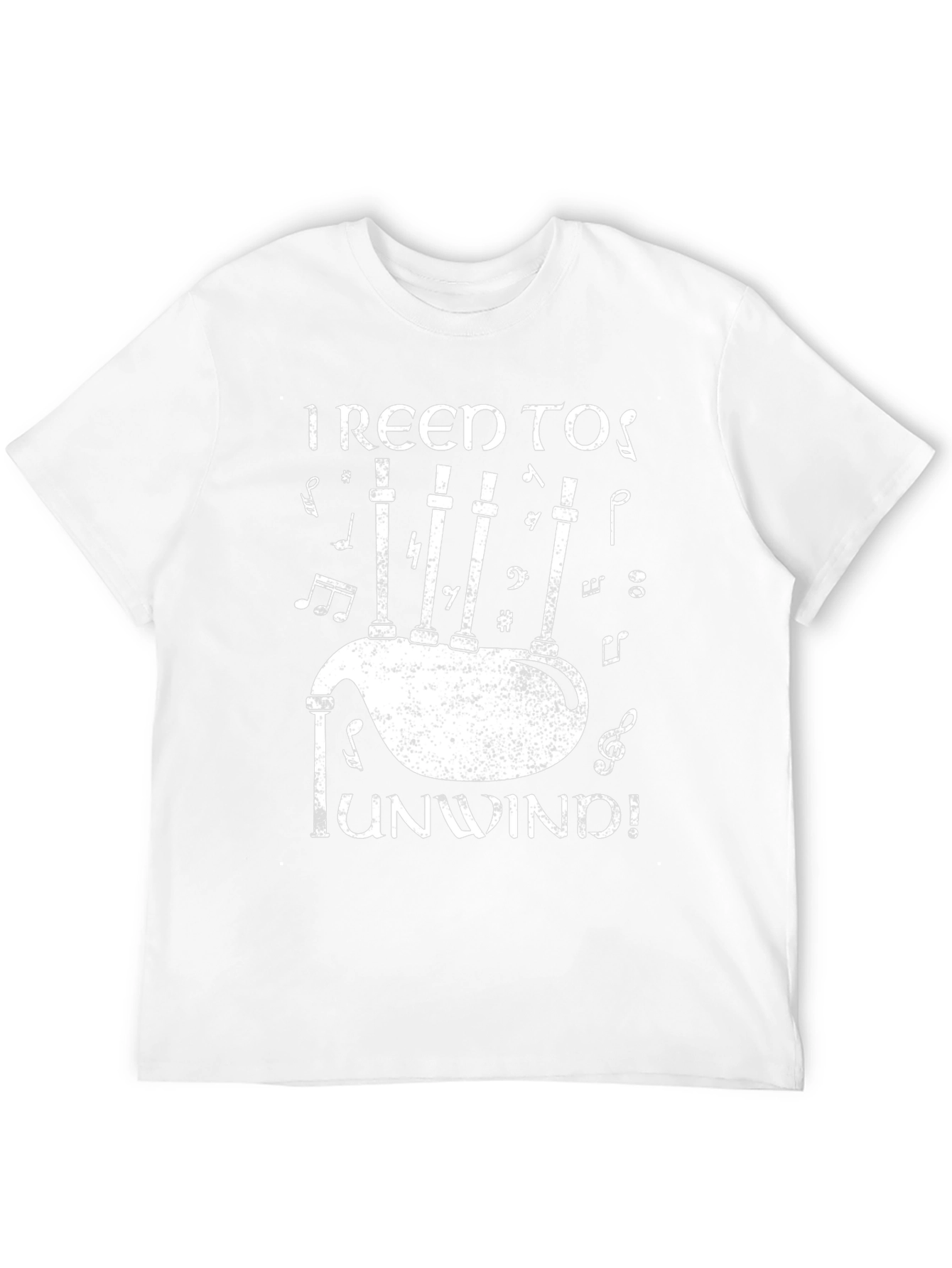 I Reed to Unwind Bagpipe T-Shirt