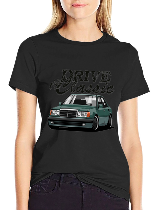 Classic Car Graphic Tee -  Drive in Style!