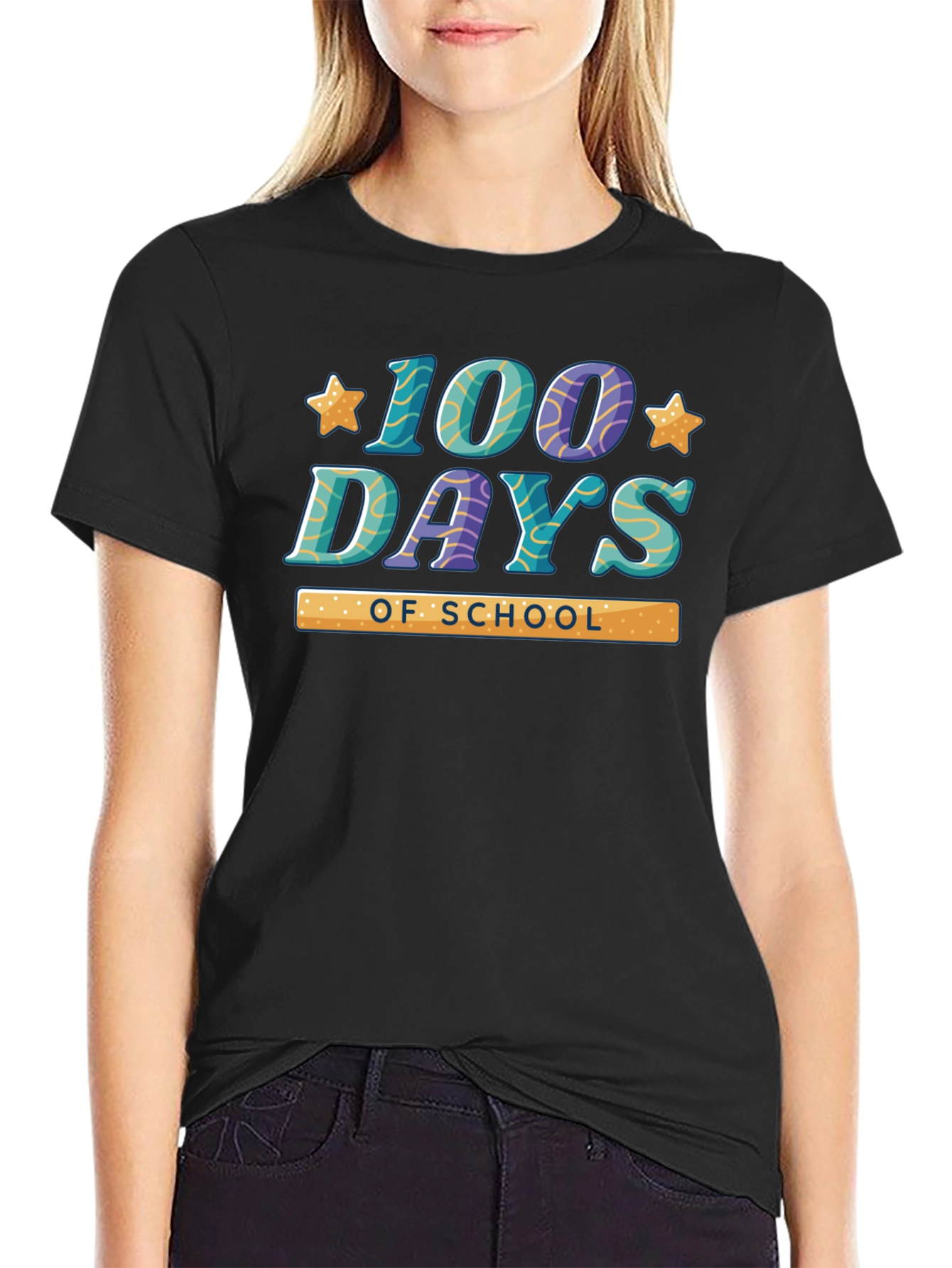 100 Days of School Graphic Tee