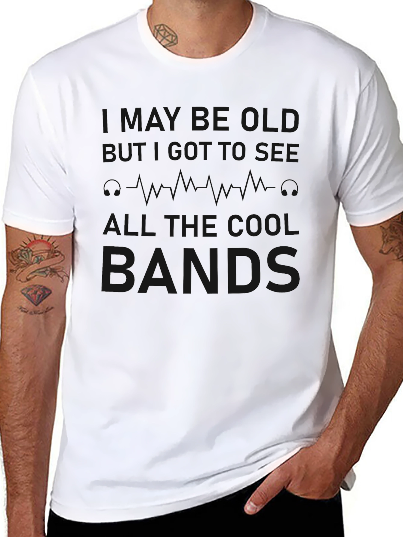 Cool Bands Graphic T-Shirt