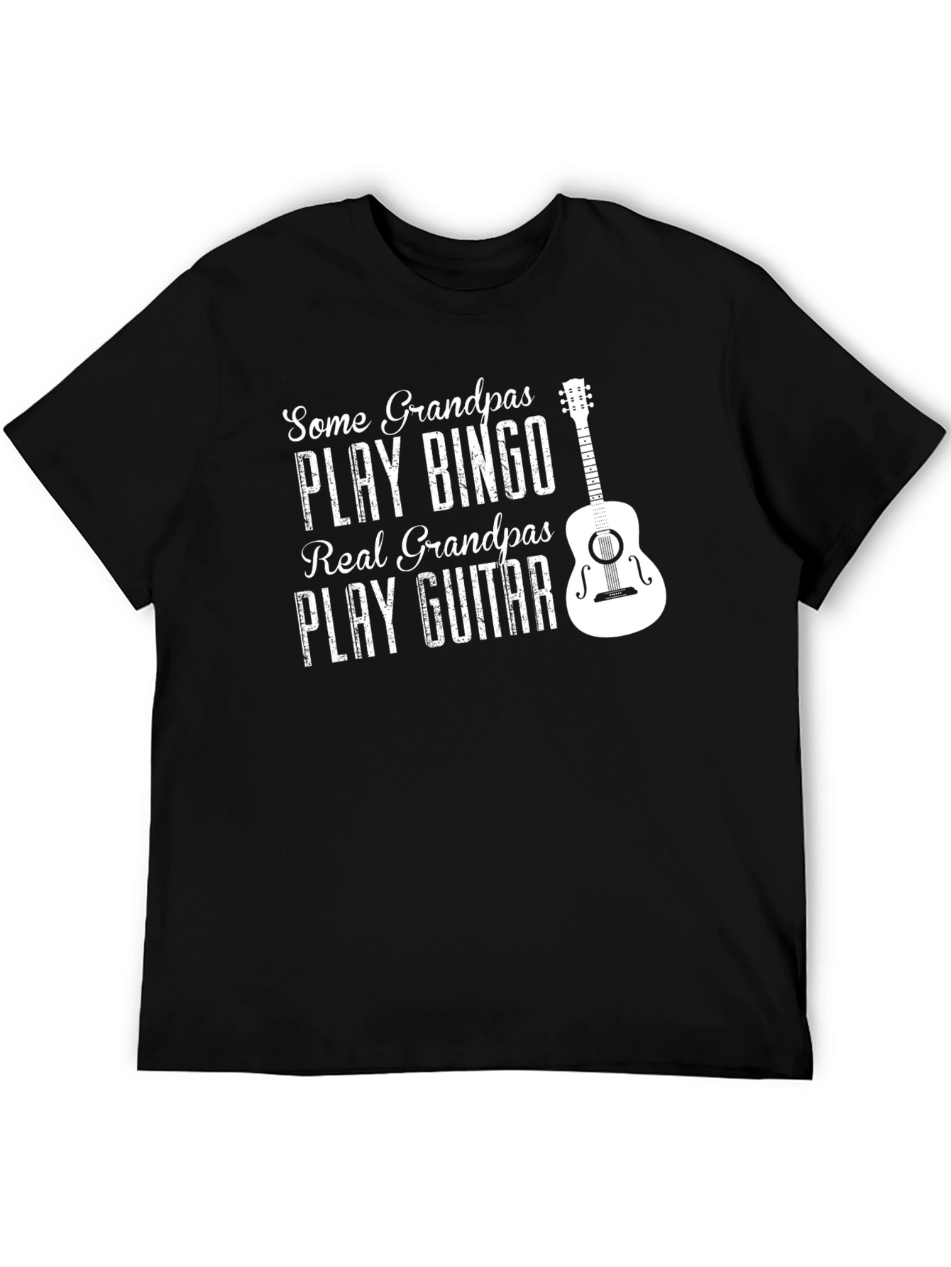 Grandpa Guitar T-Shirt - Play Guitar!