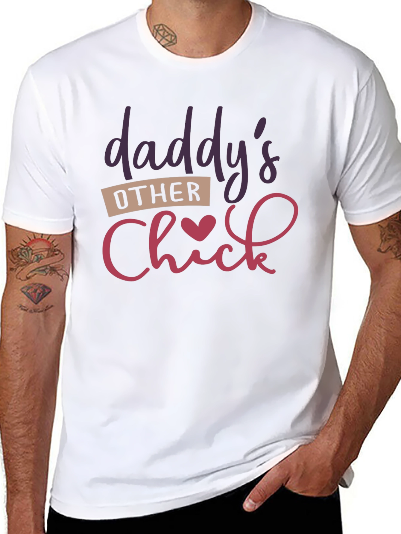 Daddys Other Chick Novelty T-Shirt