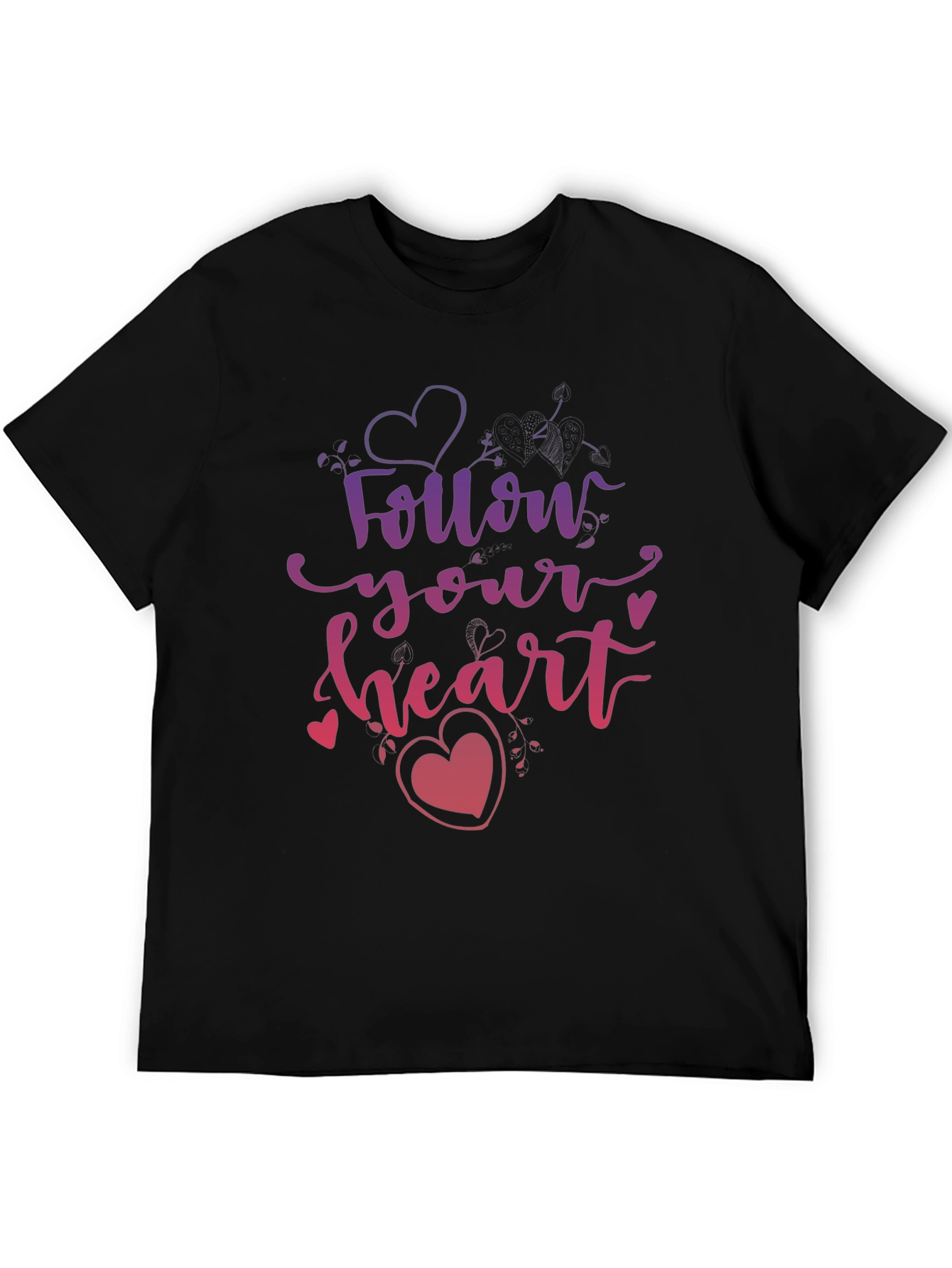 Follow Your Heart Graphic Tee - Stylish Design