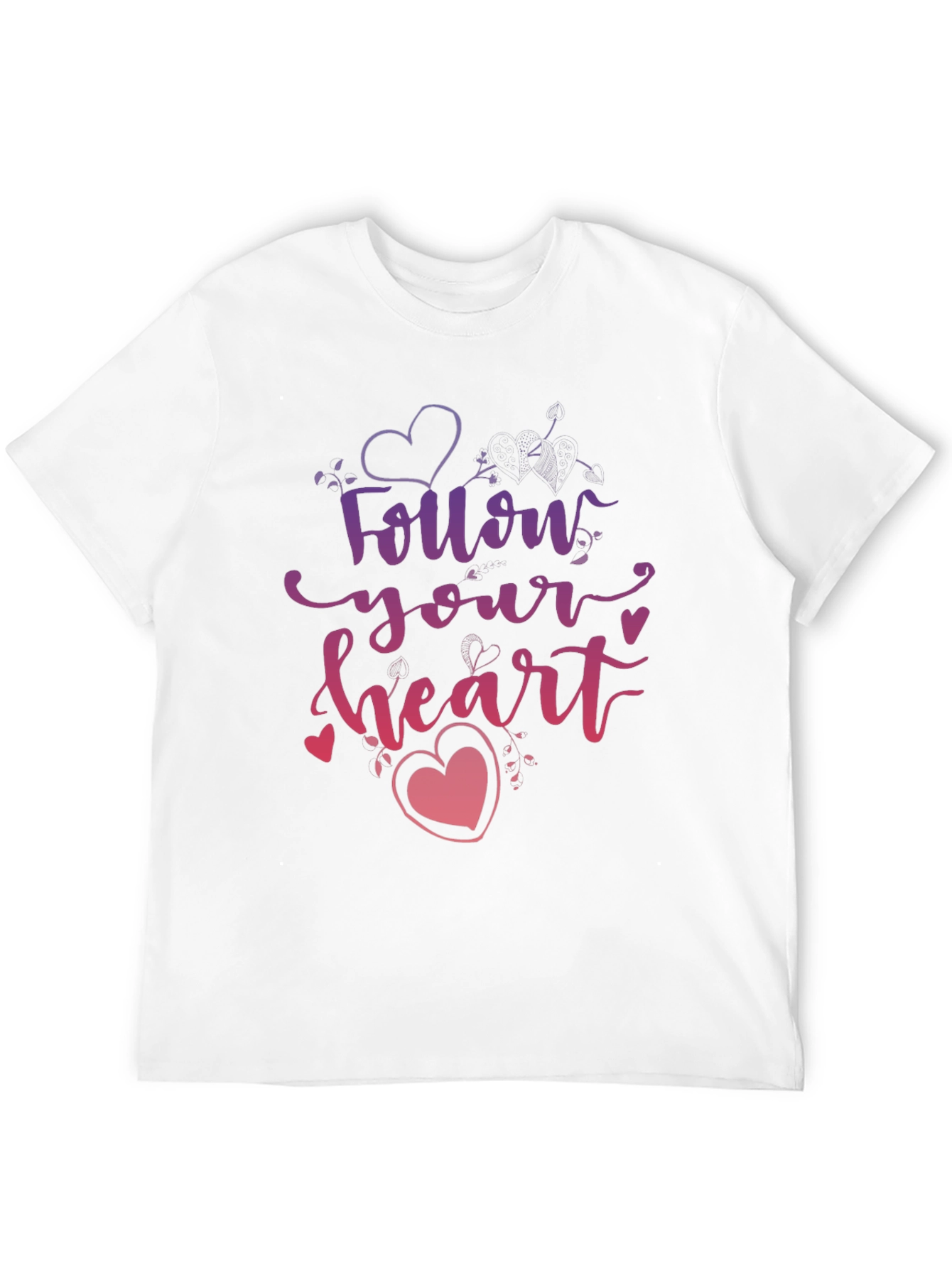 Follow Your Heart Graphic Tee - Stylish Design