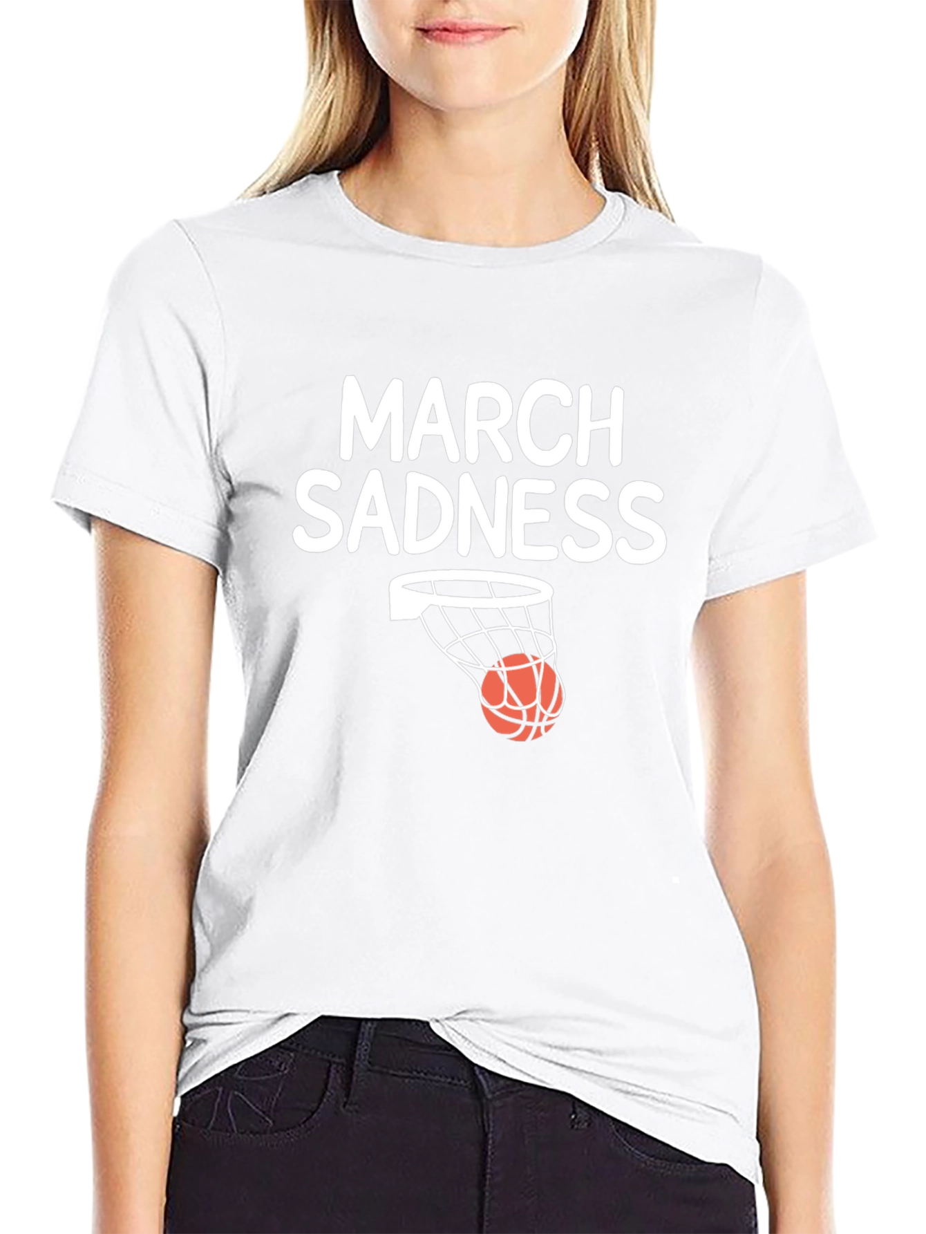 March Sadness Graphic T-Shirt