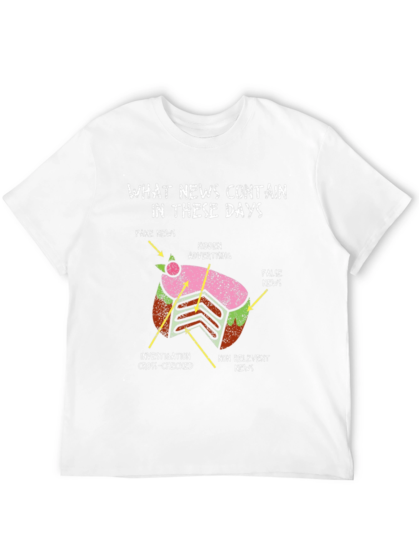 Humorous News Critique T-Shirt
