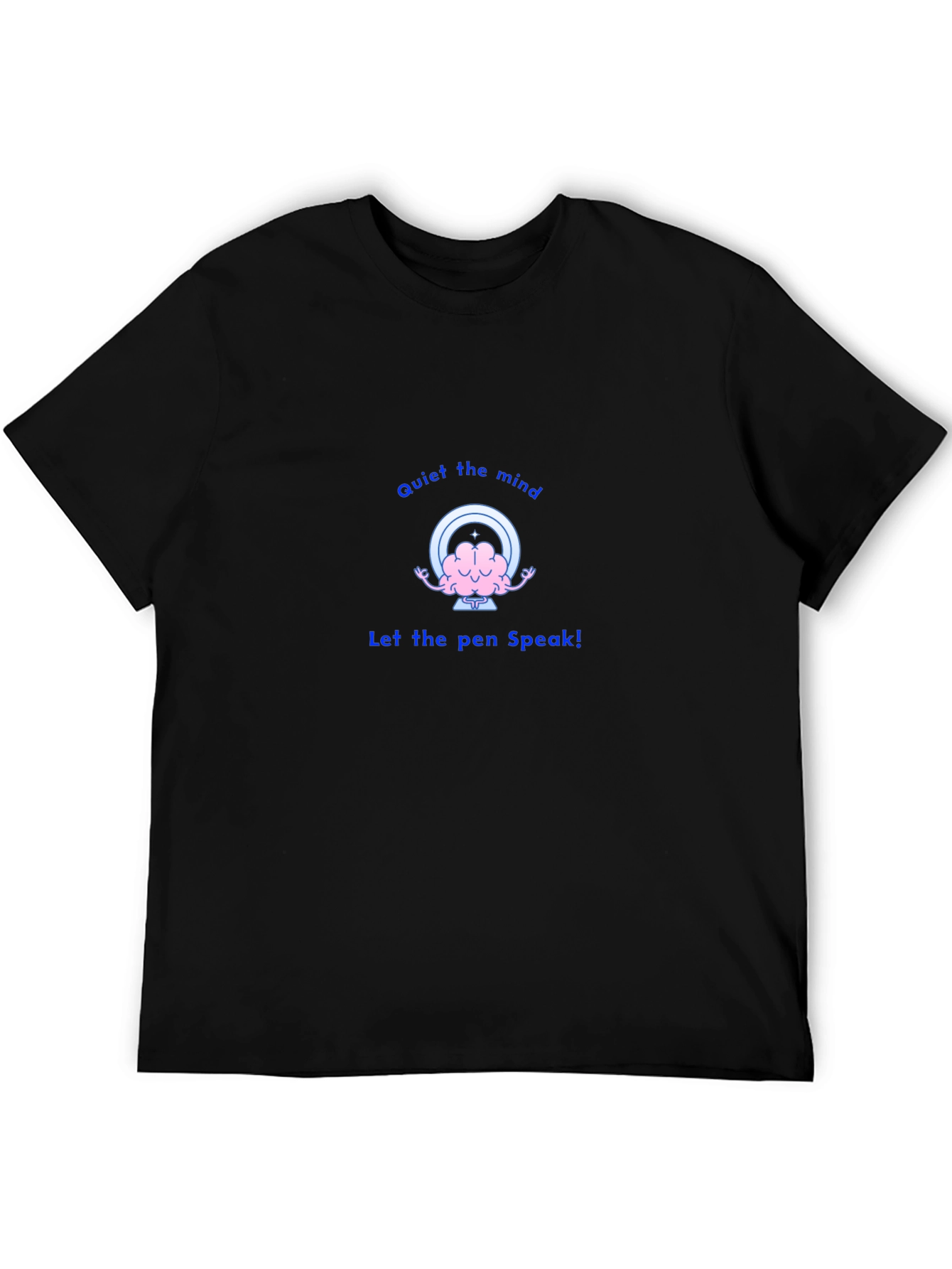 Quiet Mind T-Shirt - Brain Meditation Tee