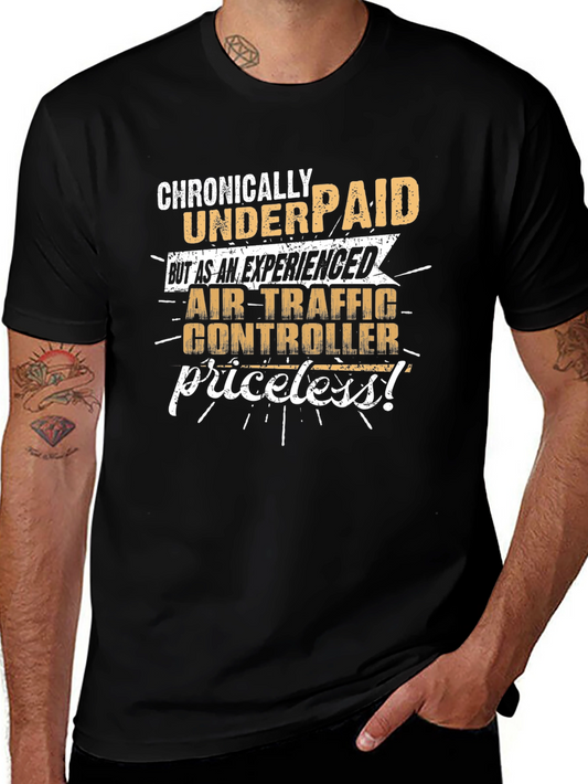 Air Traffic Controller T-Shirt: Chronically Underpaid