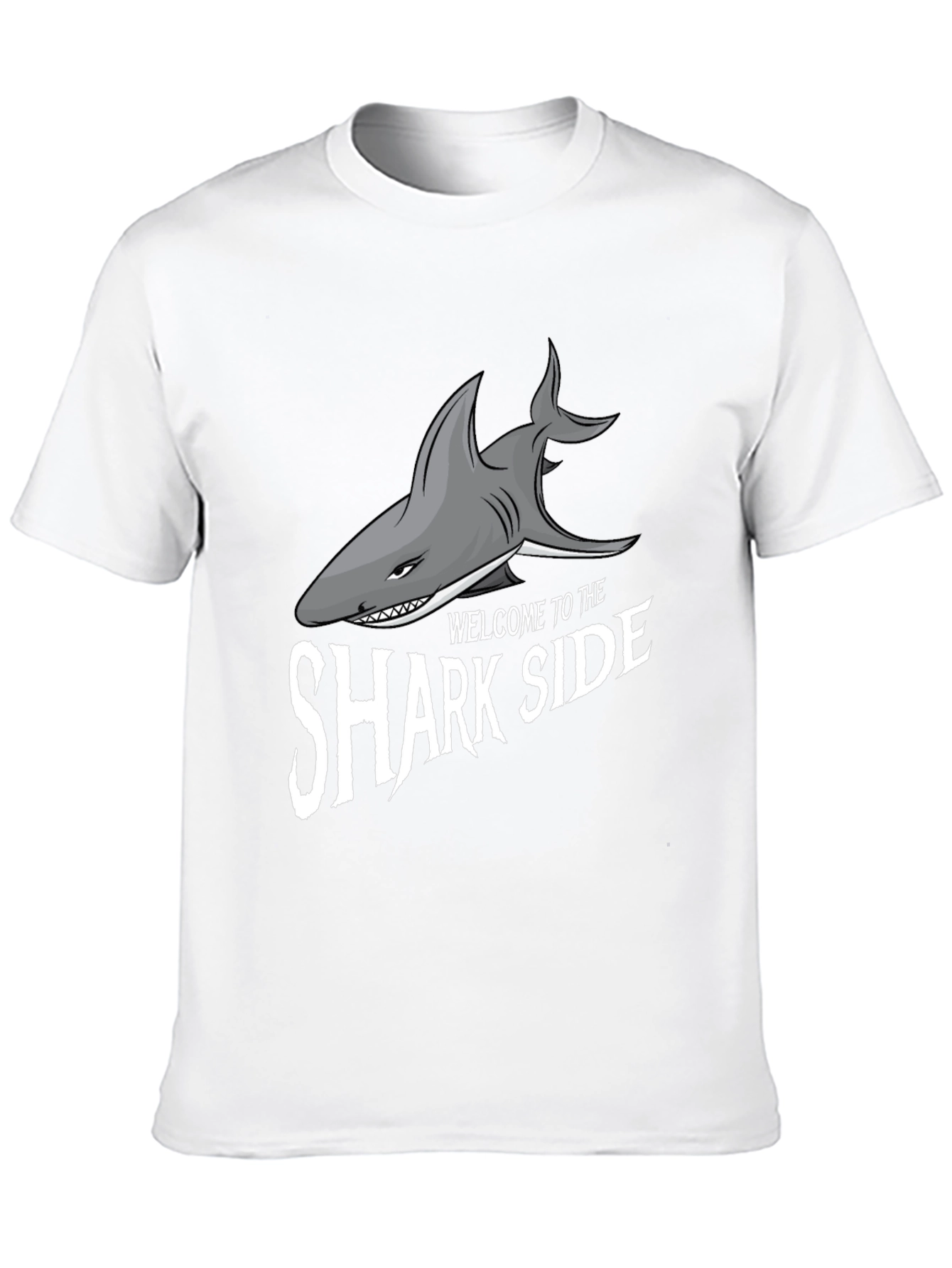 Shark Side T-Shirt -  Comfortable Graphic Tee