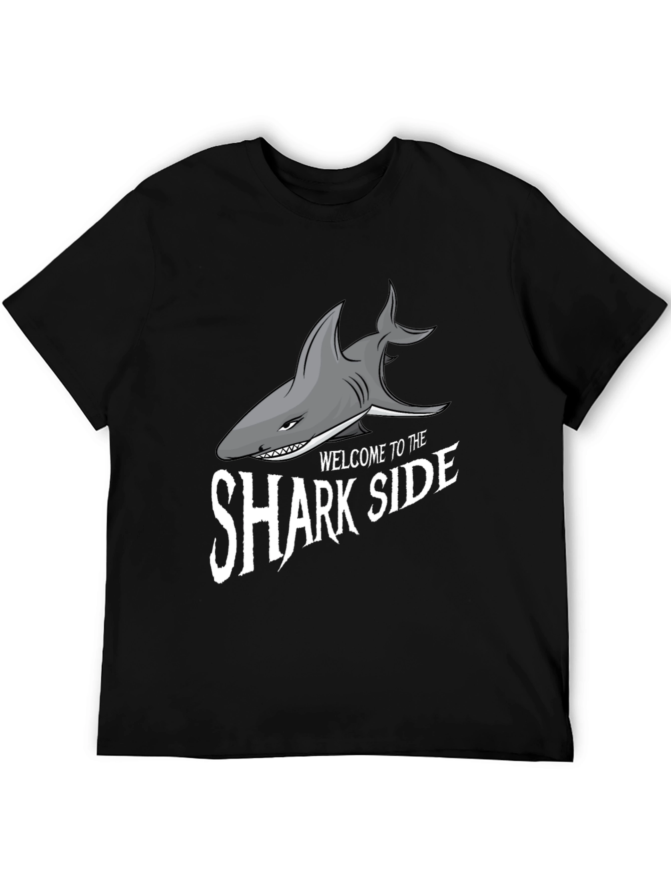 Shark Side T-Shirt -  Comfortable Graphic Tee