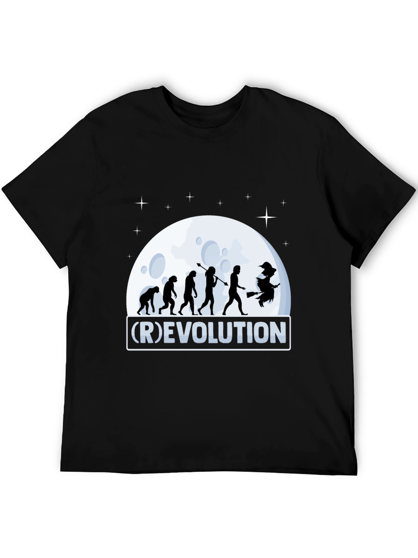 Evolution to Witch Black T-Shirt