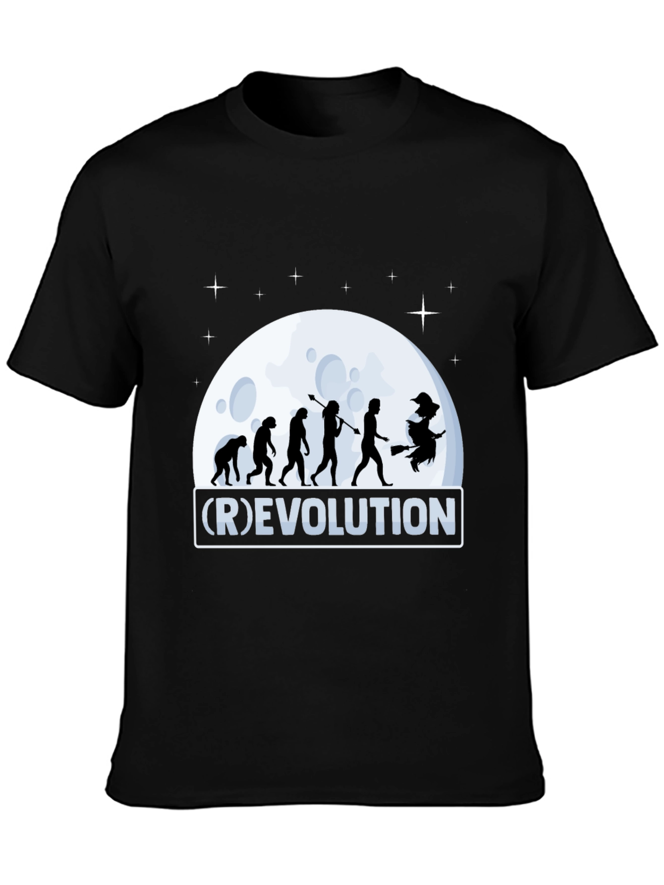 Evolution to Witch Black T-Shirt