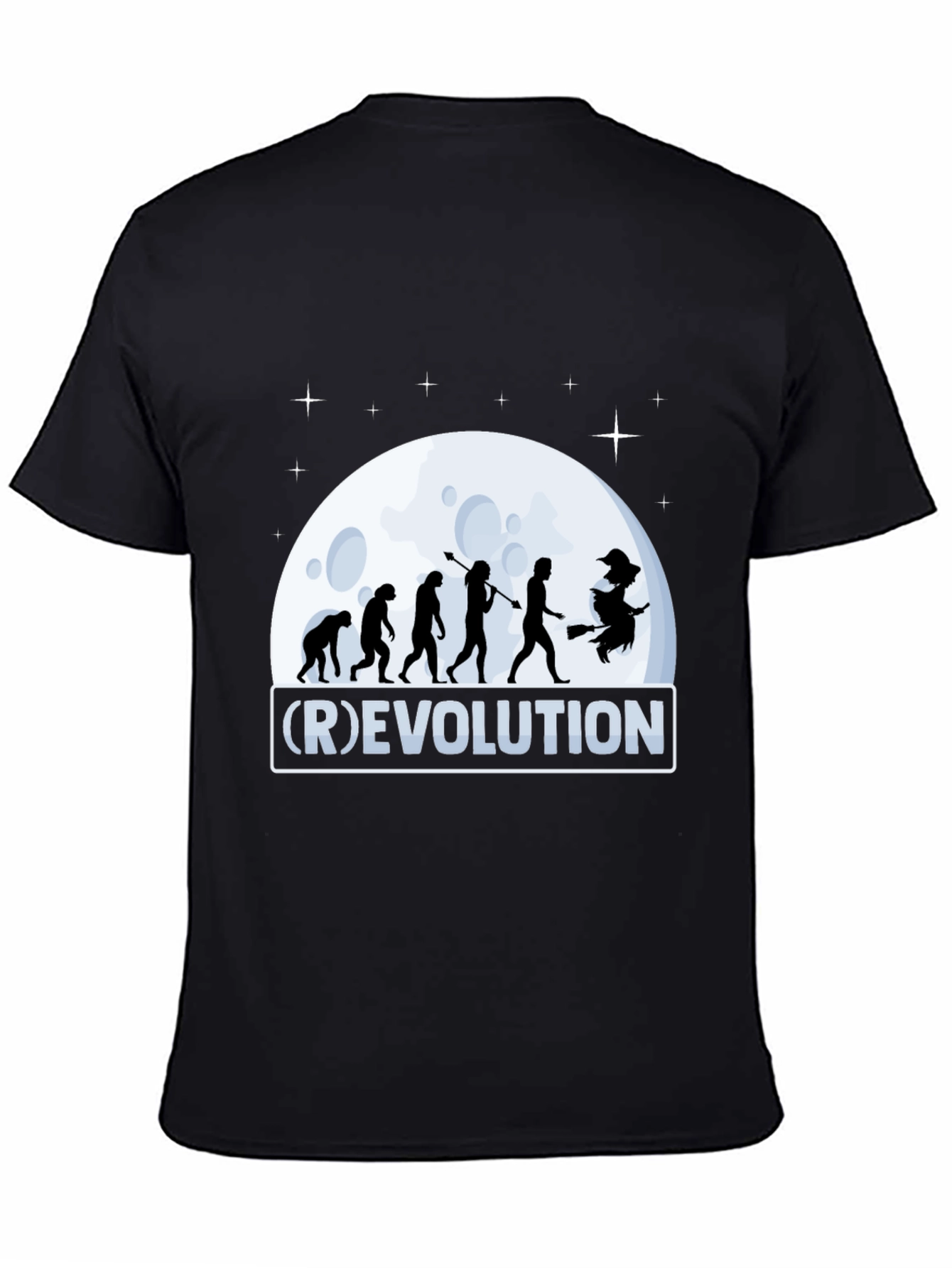 Evolution to Witch Black T-Shirt