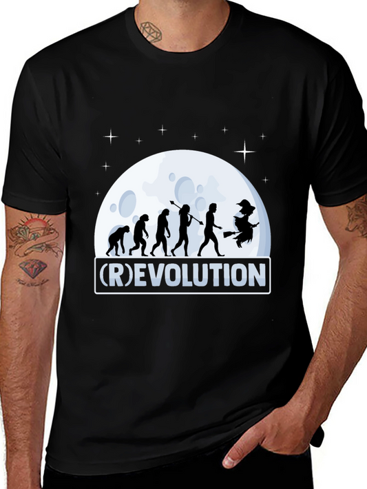 Evolution to Witch Black T-Shirt