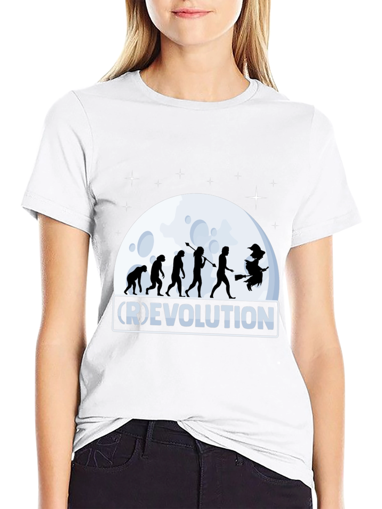 Evolution to Witch Black T-Shirt