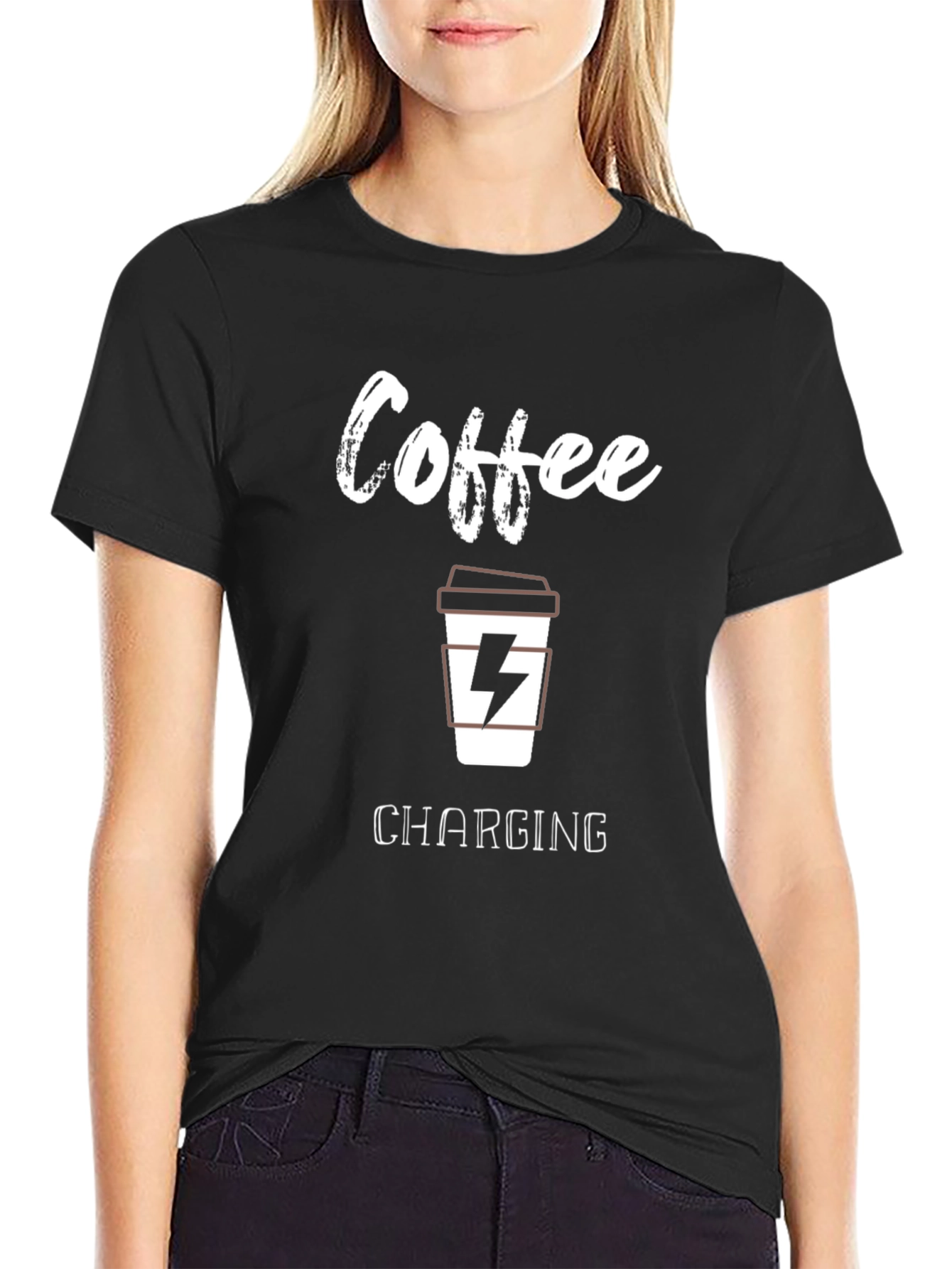 Coffee Charging T-Shirt