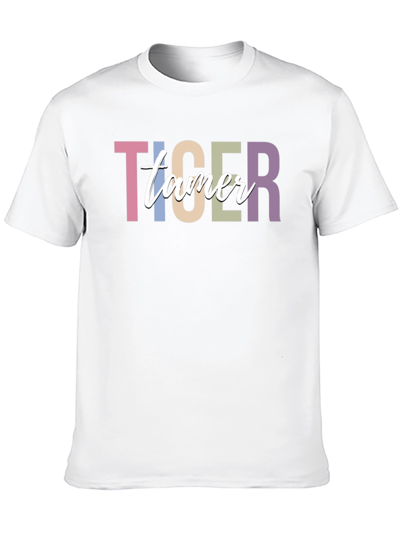 Tiger Tamer Graphic Black T-Shirt