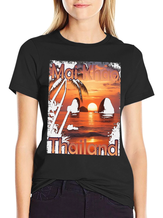 Mai Khao Thailand Sunset T-Shirt