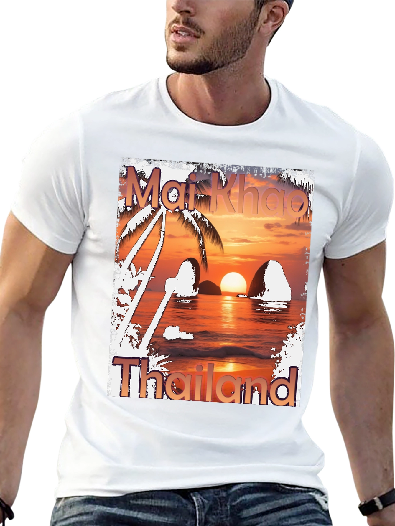 Mai Khao Thailand Sunset T-Shirt