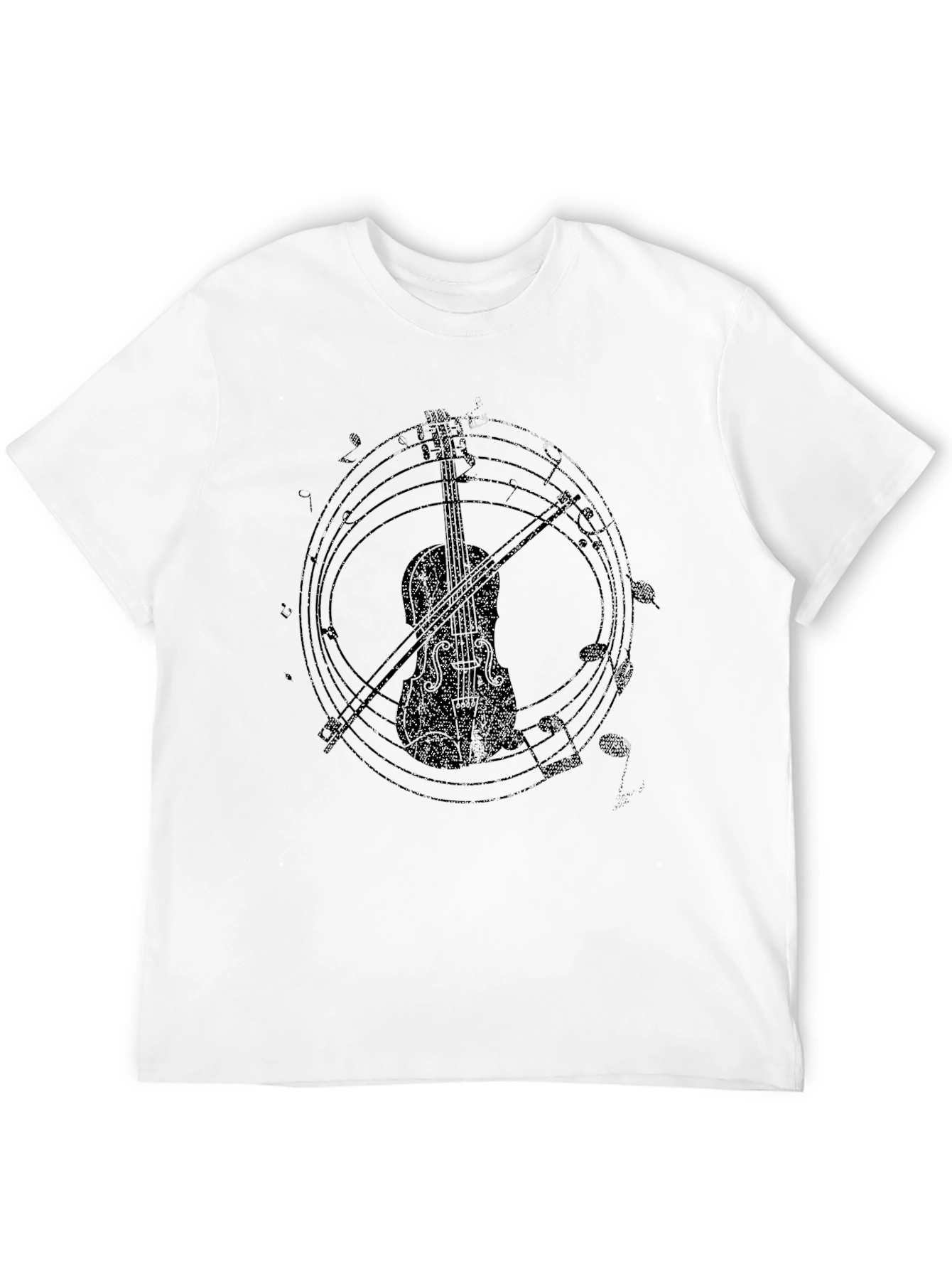 Guitar Music T-Shirt - Black