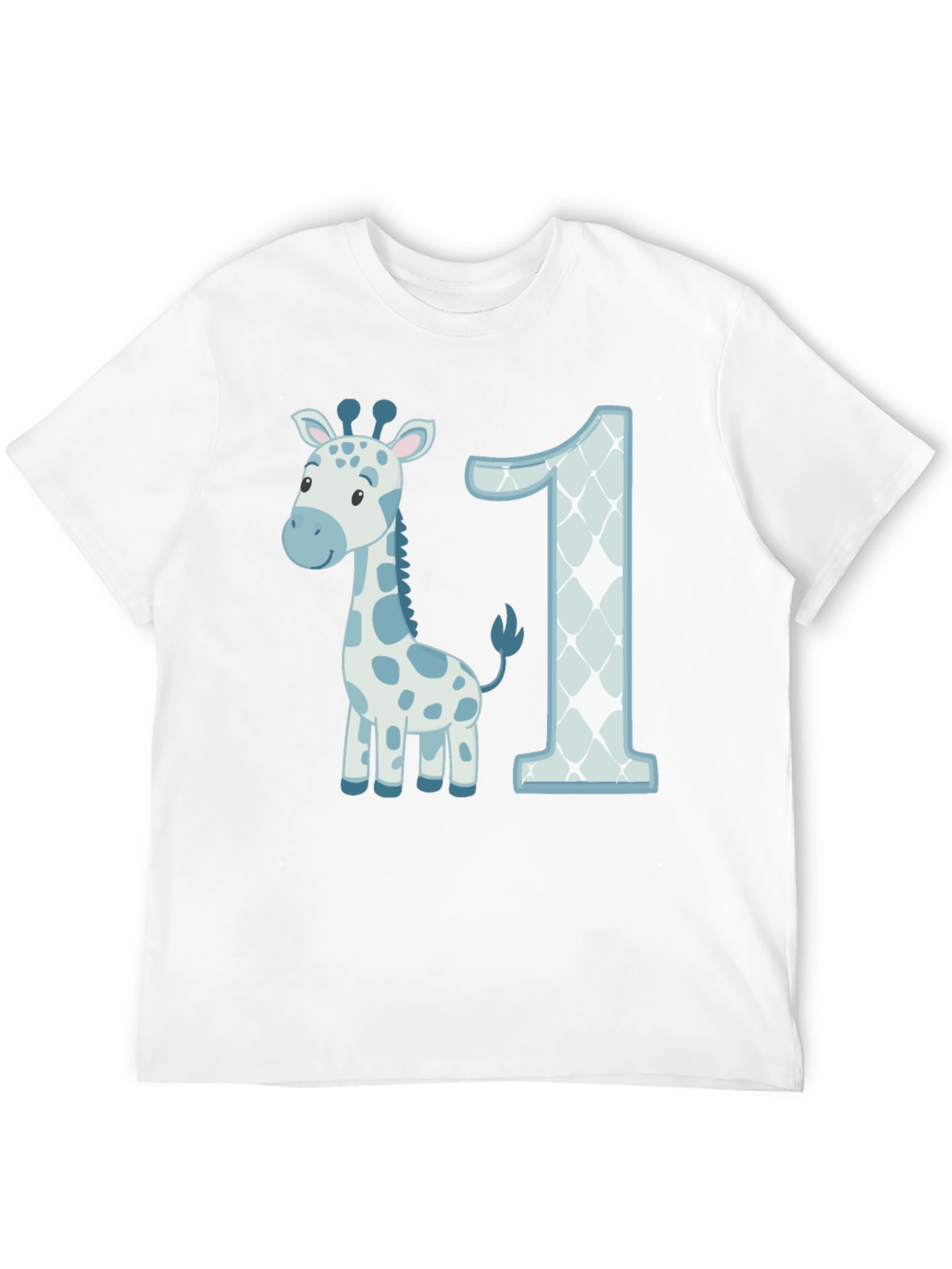 Babys First Birthday Giraffe T-Shirt