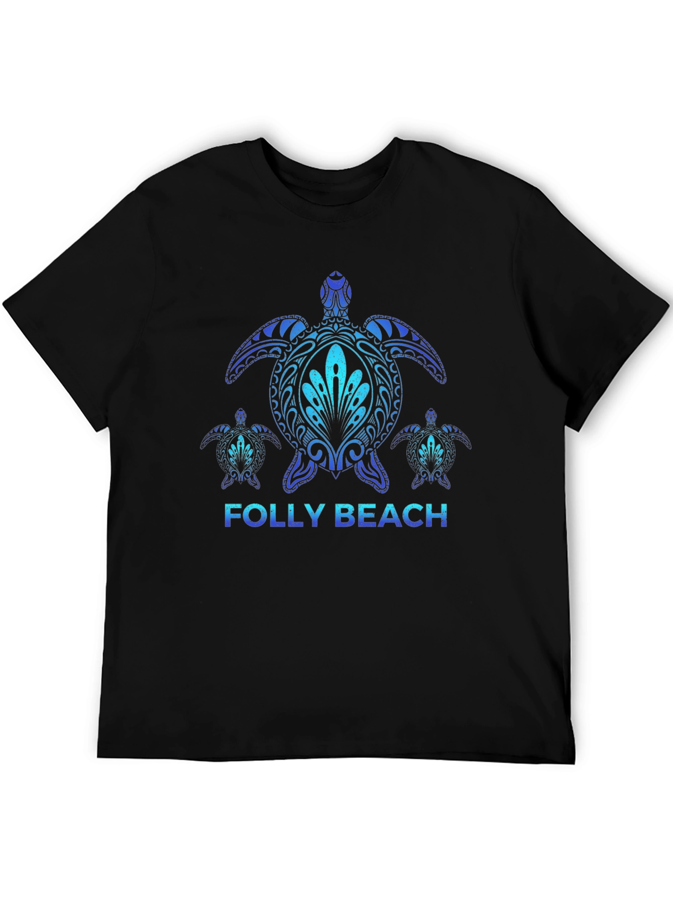 Folly Beach Turtle Graphic Tee