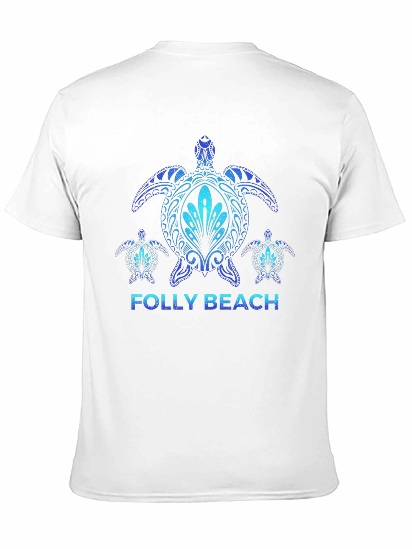 Folly Beach Turtle Graphic Tee